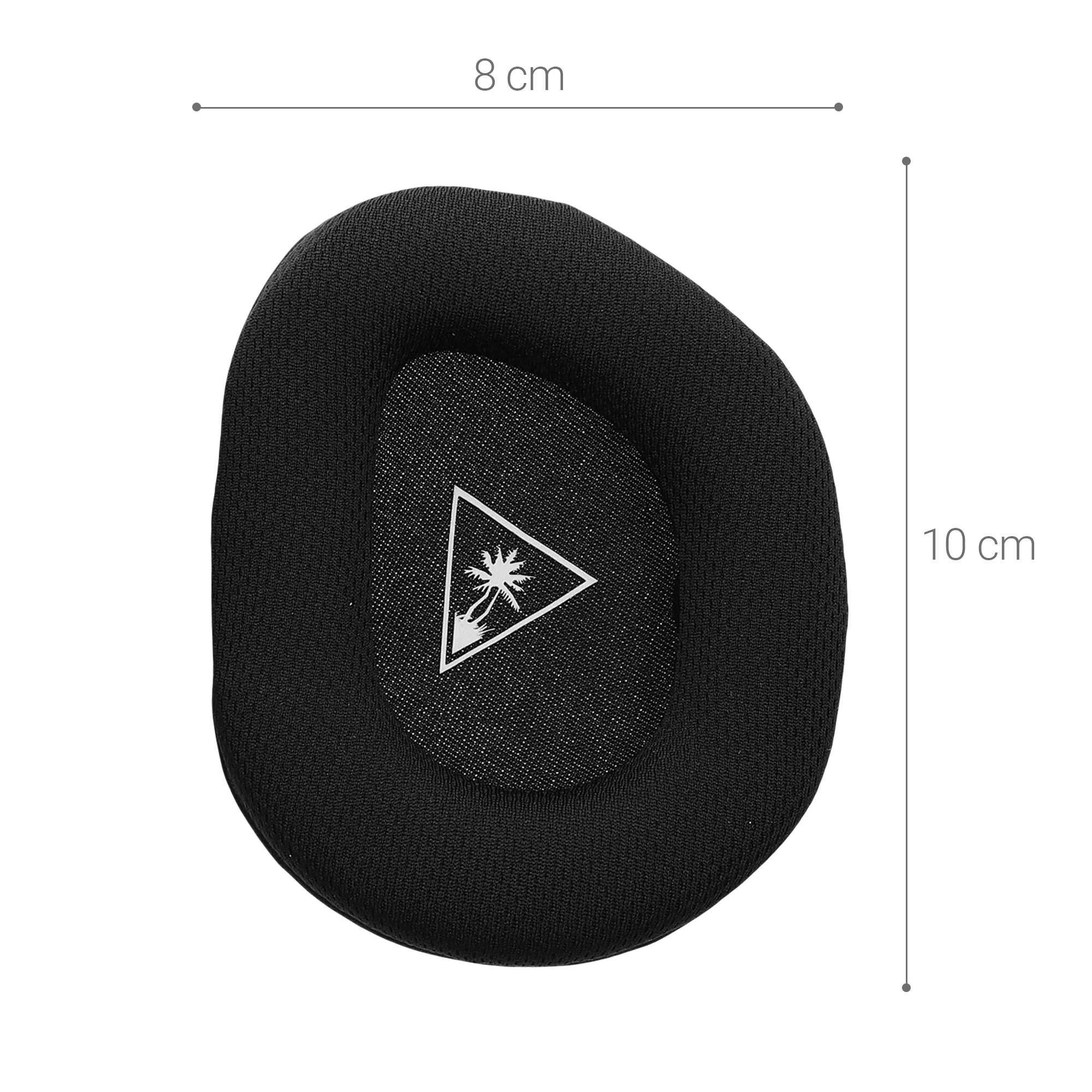 Náhradní náušníky na sluchátka TurtleBeach Recon 70 2 ks černo-bílé