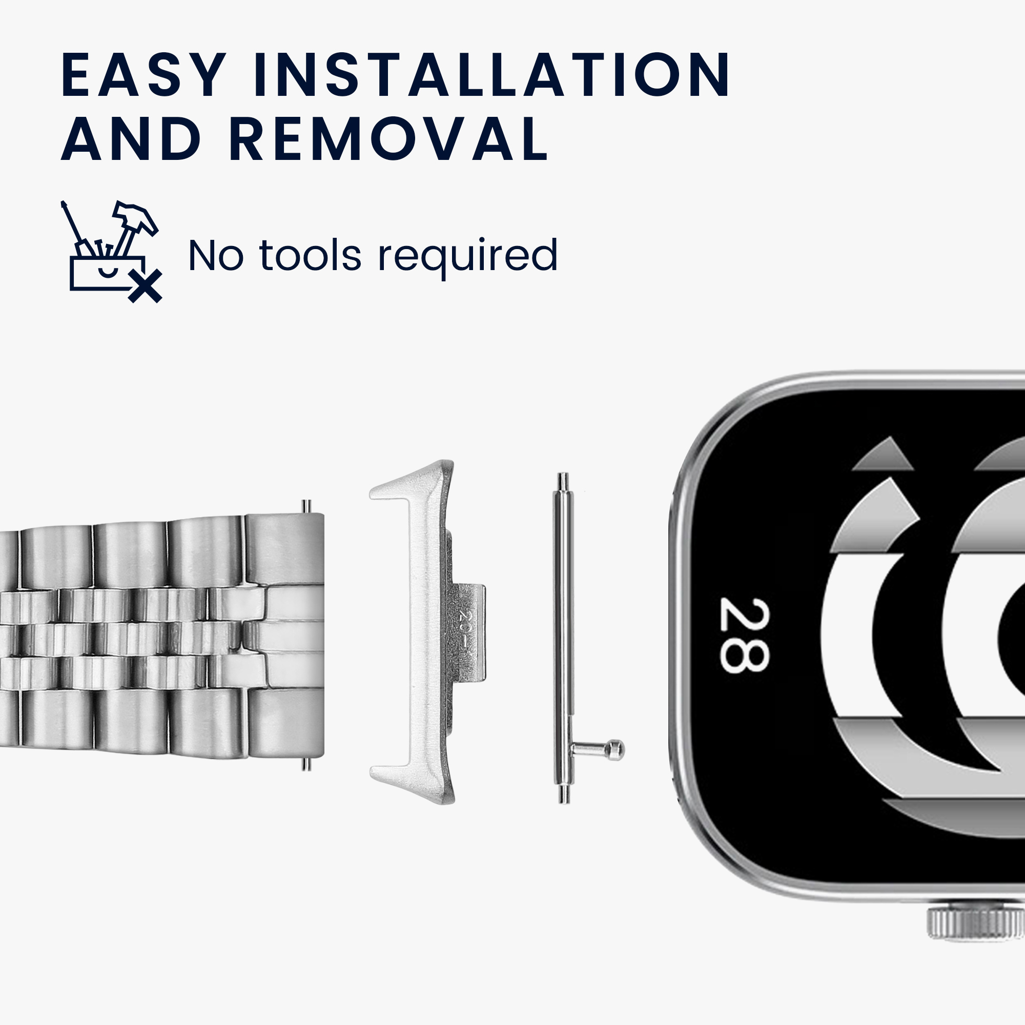 4x Řemínek Xiaomi Smart Band 8 Pro / Band 9 Pro / Redmi Watch 5 / Redmi Watch 4 kwmobile - no tools required