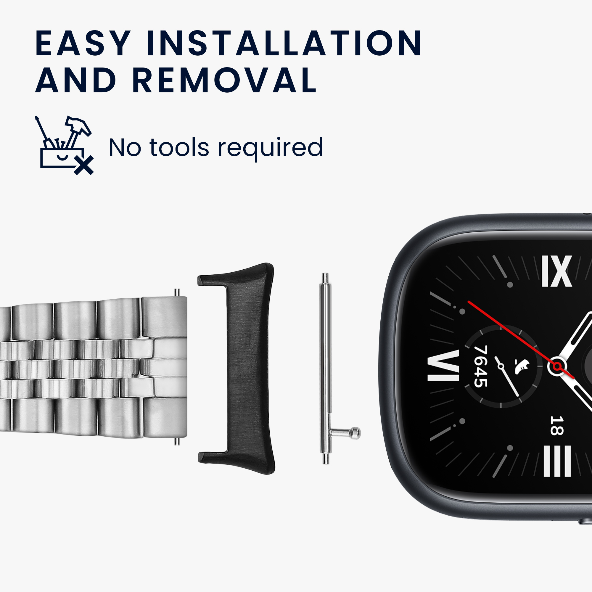 Adaptér pro řemínek kwmobile pro HONOR Watch 4 (TMA-L19) - 20mm - 4 ks