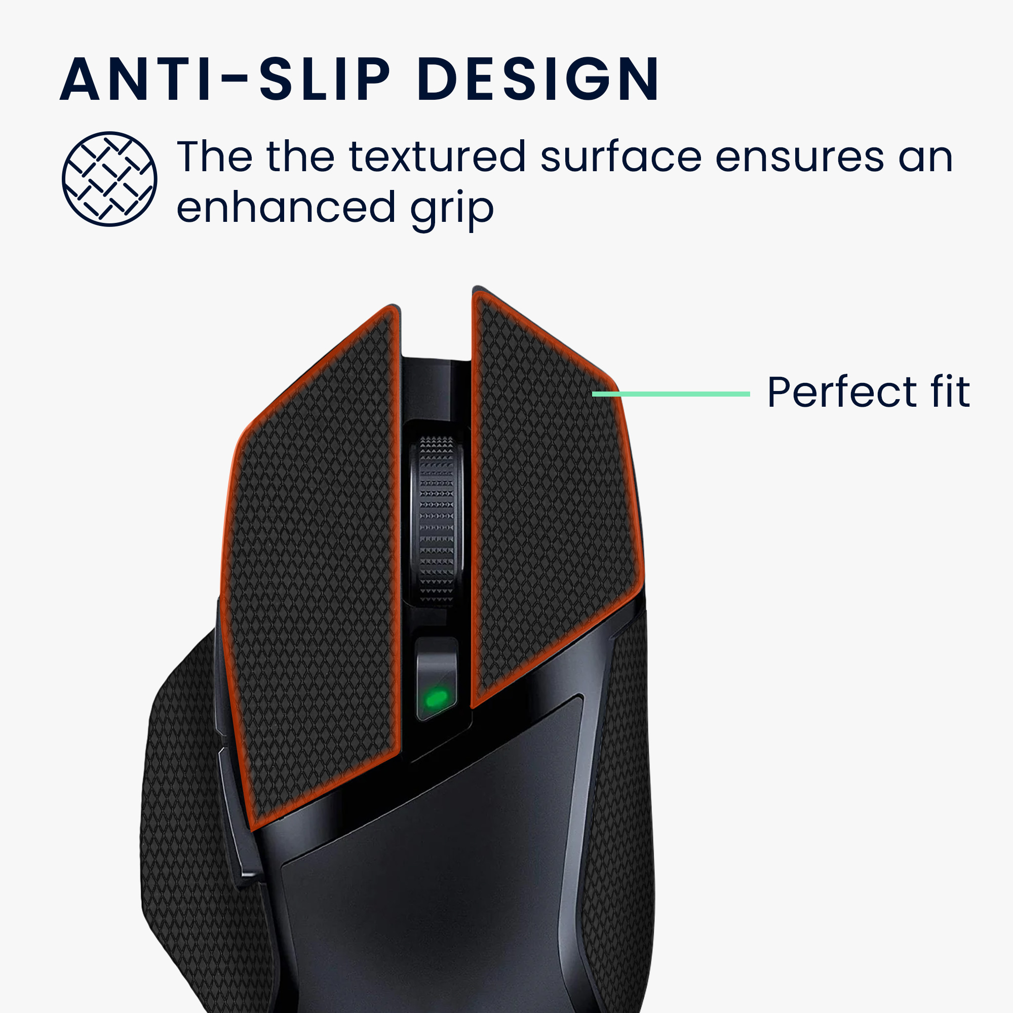 Grip tape na myš Razer Basilisk X Hyper Speed černý