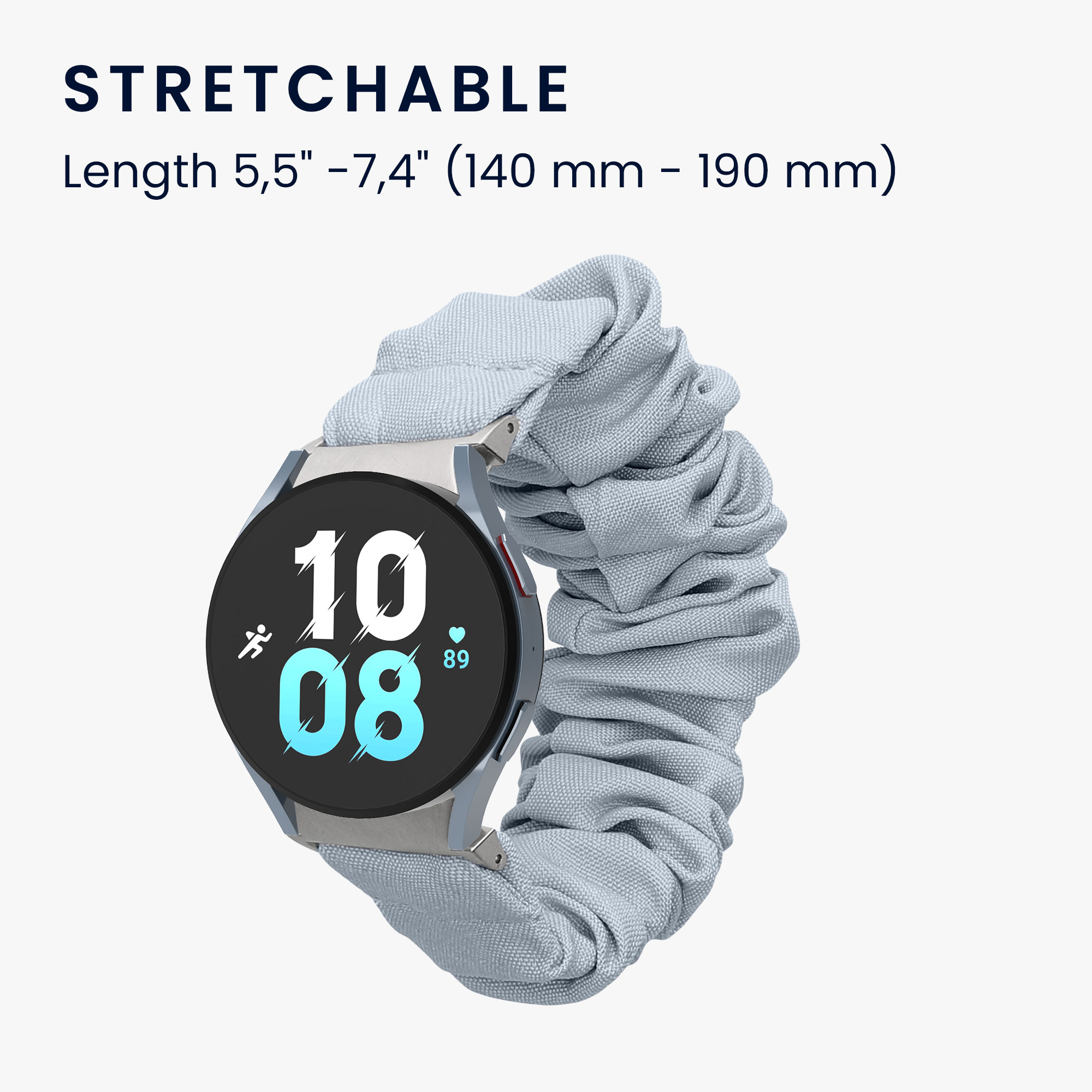 Řemínek na hodinky Galaxy Watch 4 / 5 / 6 Galaxy Watch 7 / FE kwmobile světle modrý