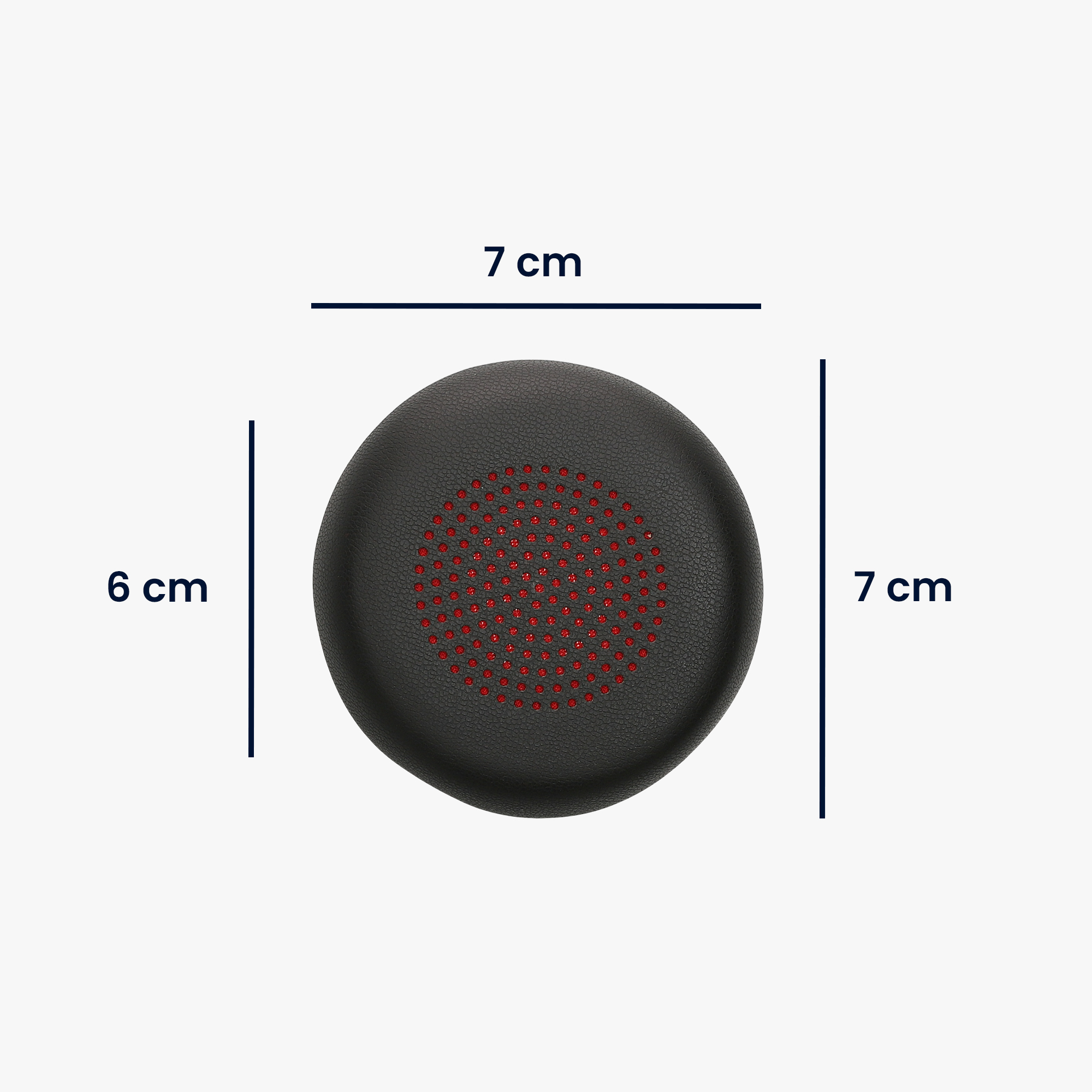 Náušníky kwmobile pro Plantronics Voyager UC B825 - 2 ks, černá