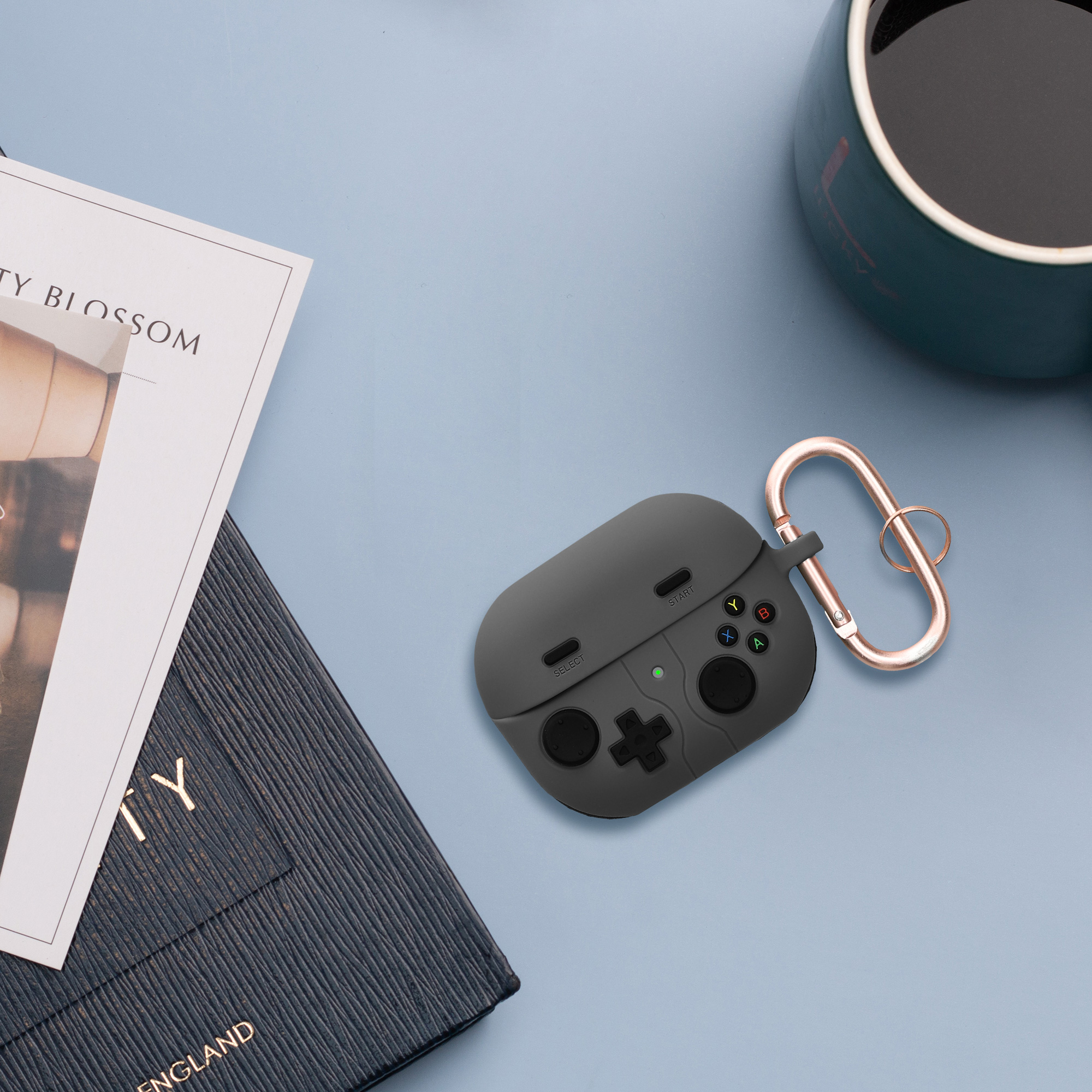 Silikonové pouzdro na sluchátka Samsung Galaxy Buds 3 kwmobile černý