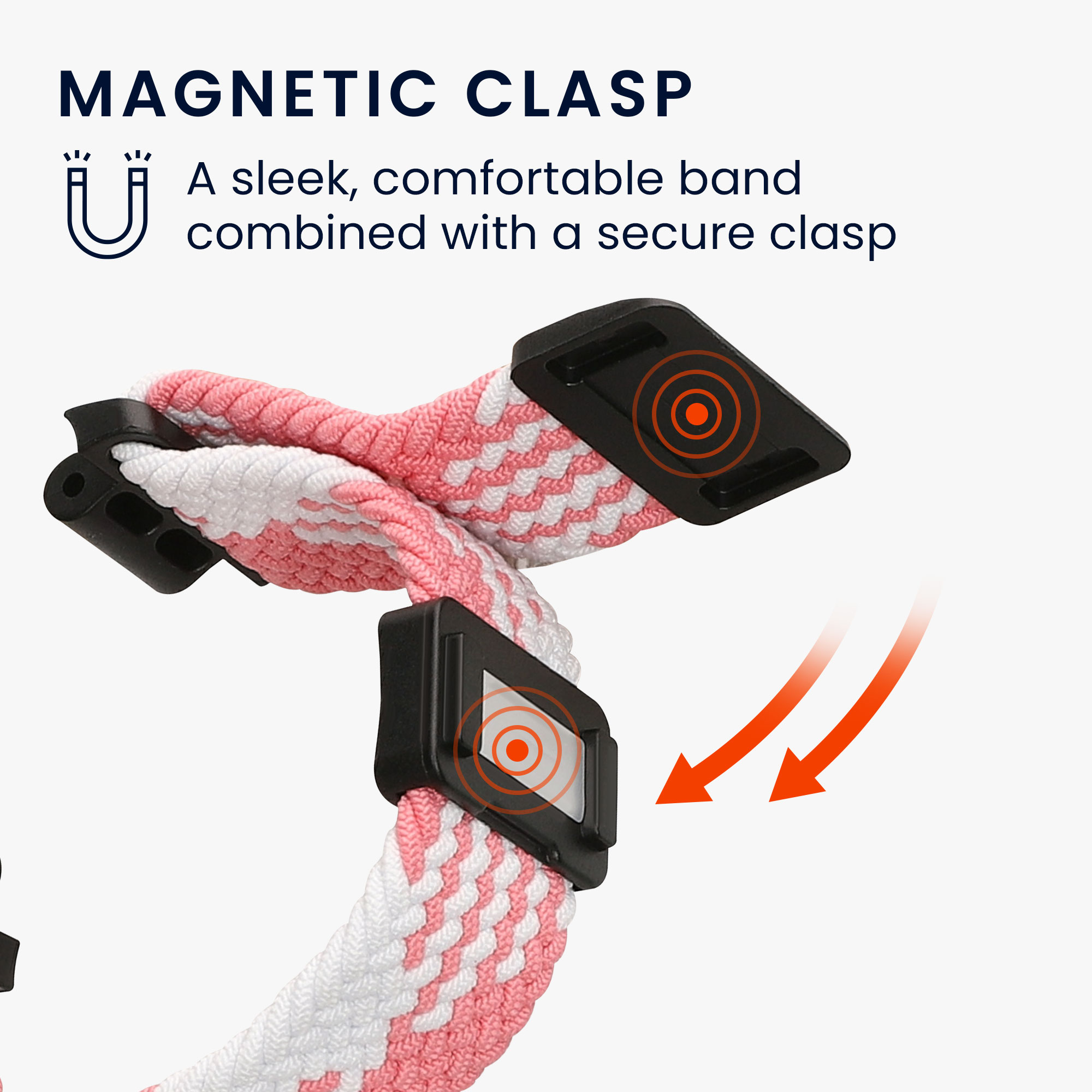 Nylonový řemínek imoo Watch Phone Z1 růžová kwmobile