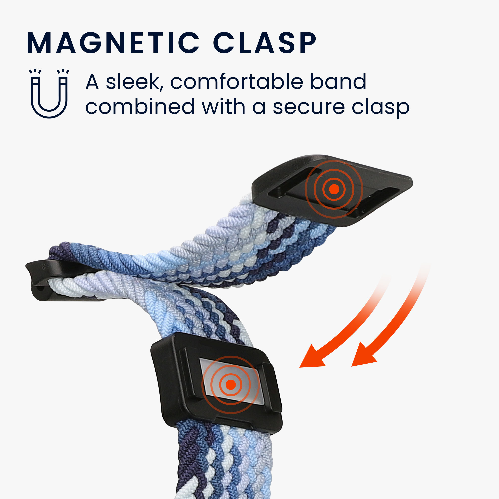 Nylonový řemínek pro imoo Watch Phone Z1 / Watch Phone Z7 / Watch Phone Z6 kwmobile ‑ tmavě modrá