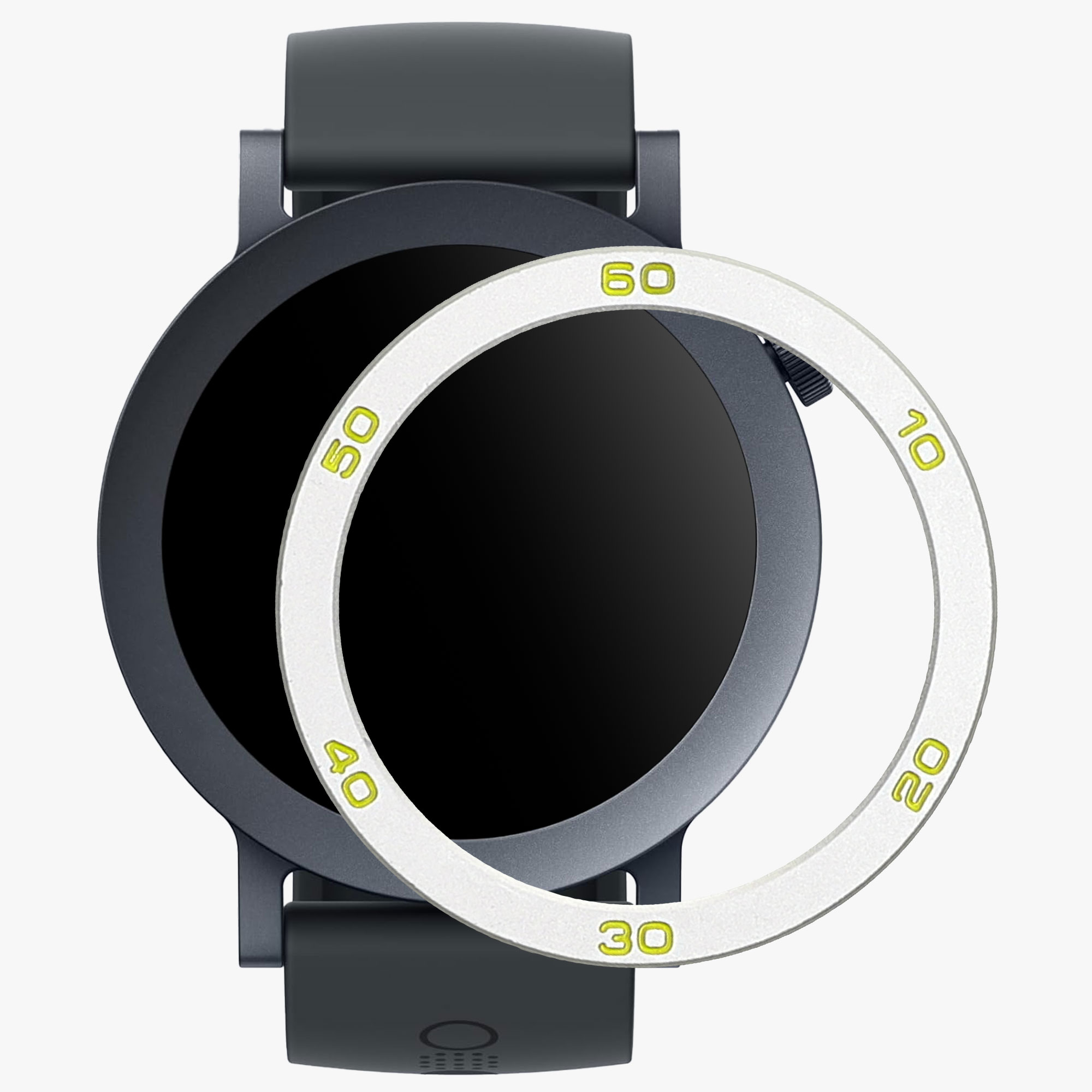 Ochranný rámeček CMF Watch Pro 2 kwmobile stříbrno-zelené