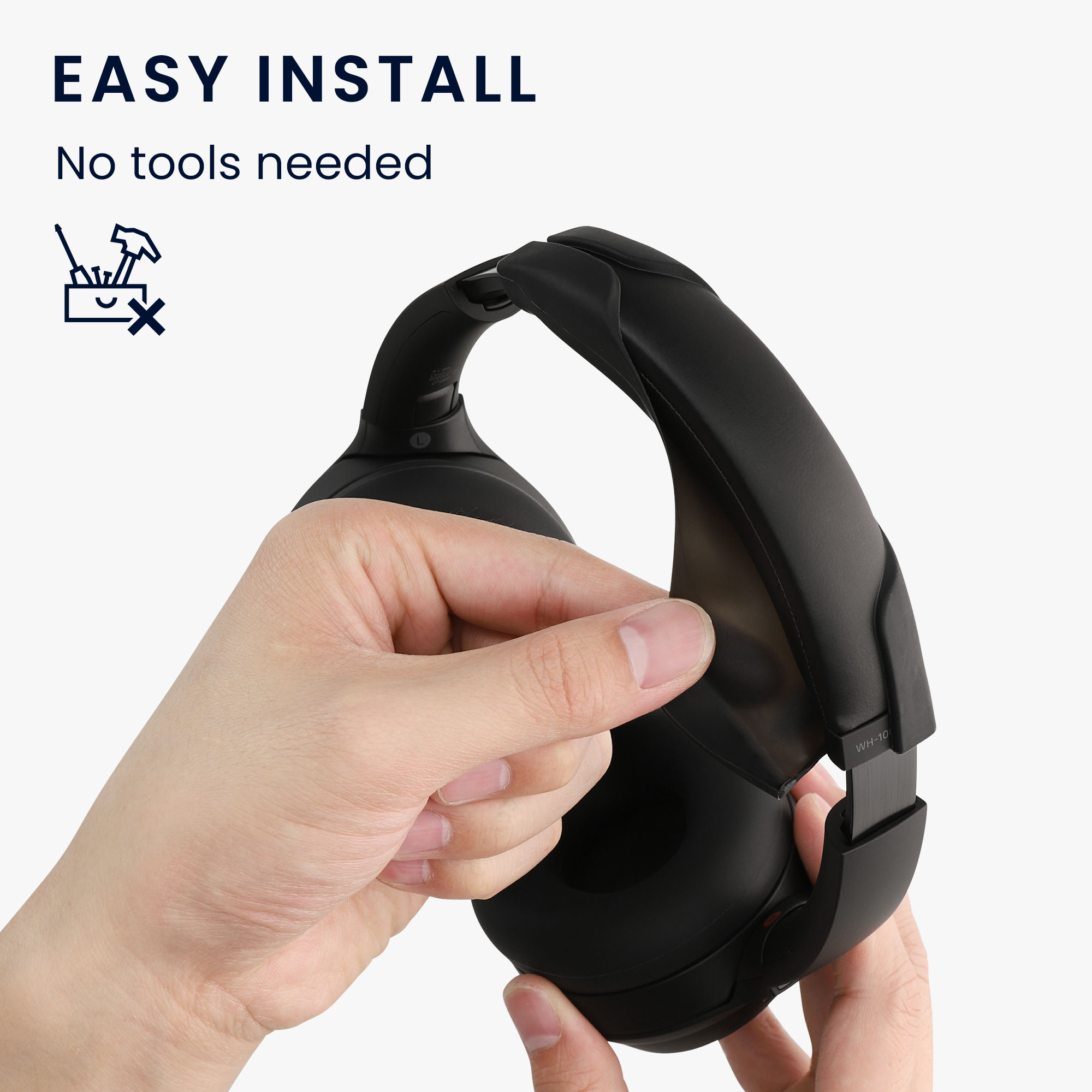 Náušníky kwmobile pro Sony ULT WEAR / WH-ULT900N - béžová