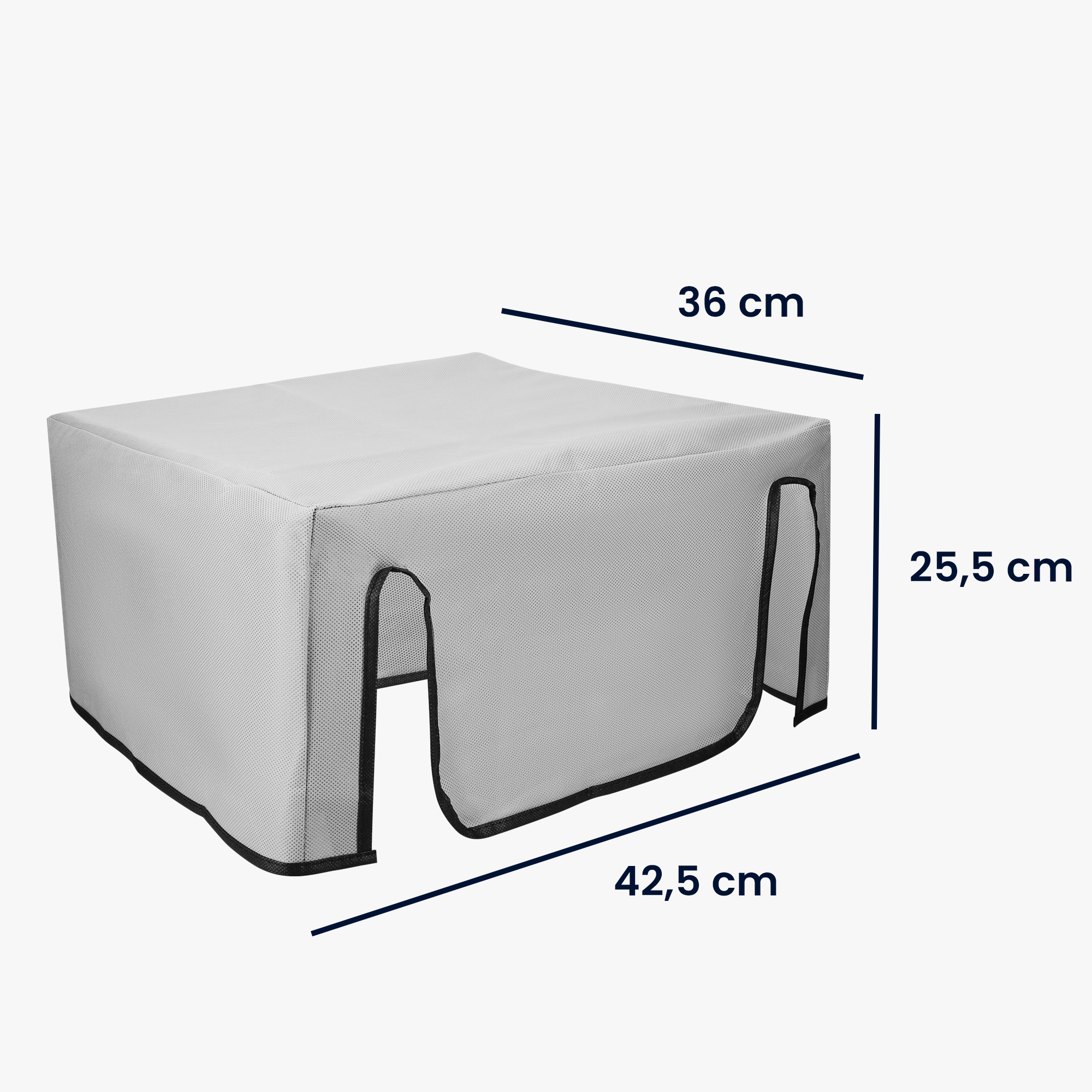 Ochranný kryt proti prachu pro HP Smart Tank 7305 kwmobile - světle šedá
