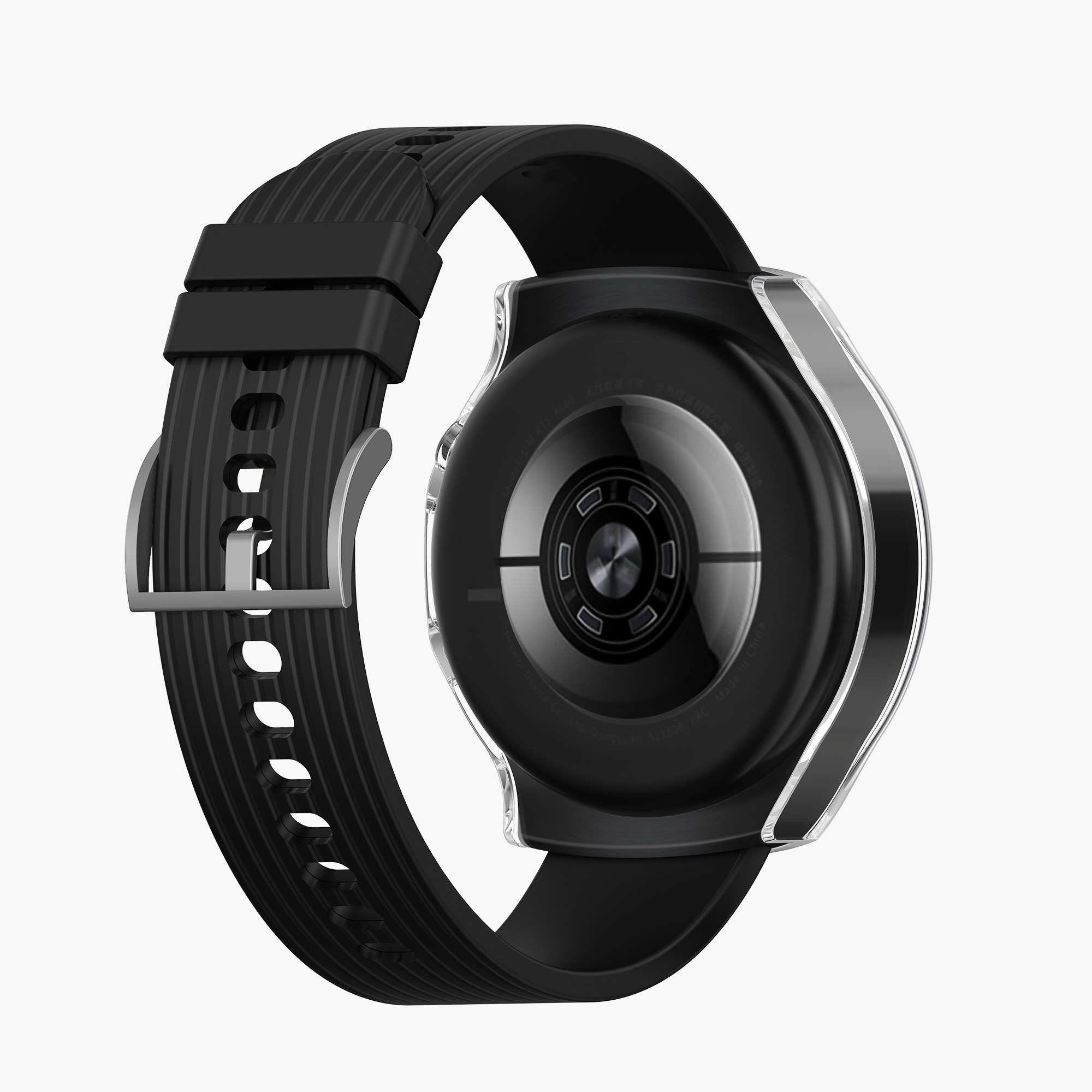 Ochranná fólie hodinky Huawei Watch 5 42mm sada 2 ks černá/průhledná kwmobile