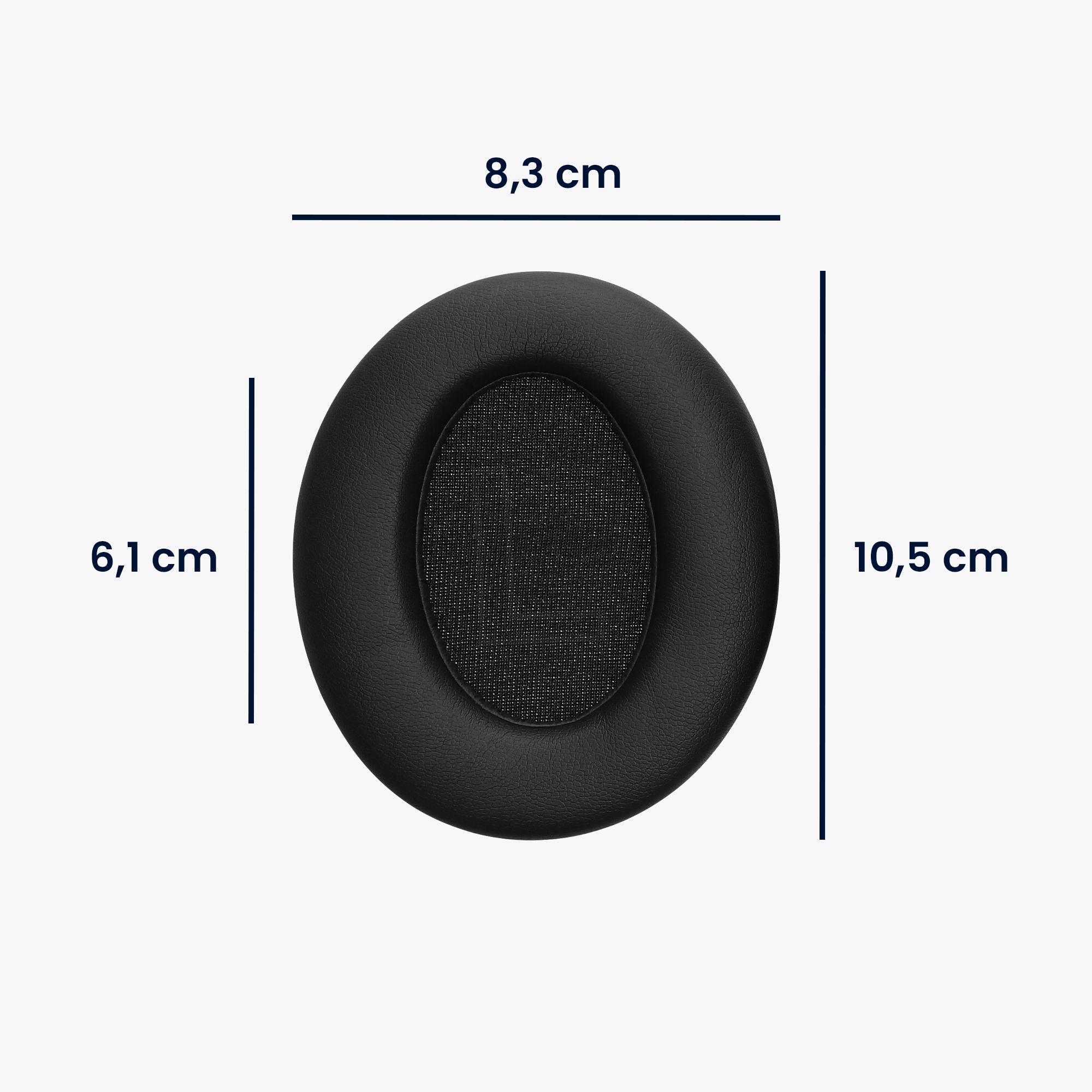 Náušníky na sluchátka 2 ks Anker Soundcore Q11i kwmobile - černá