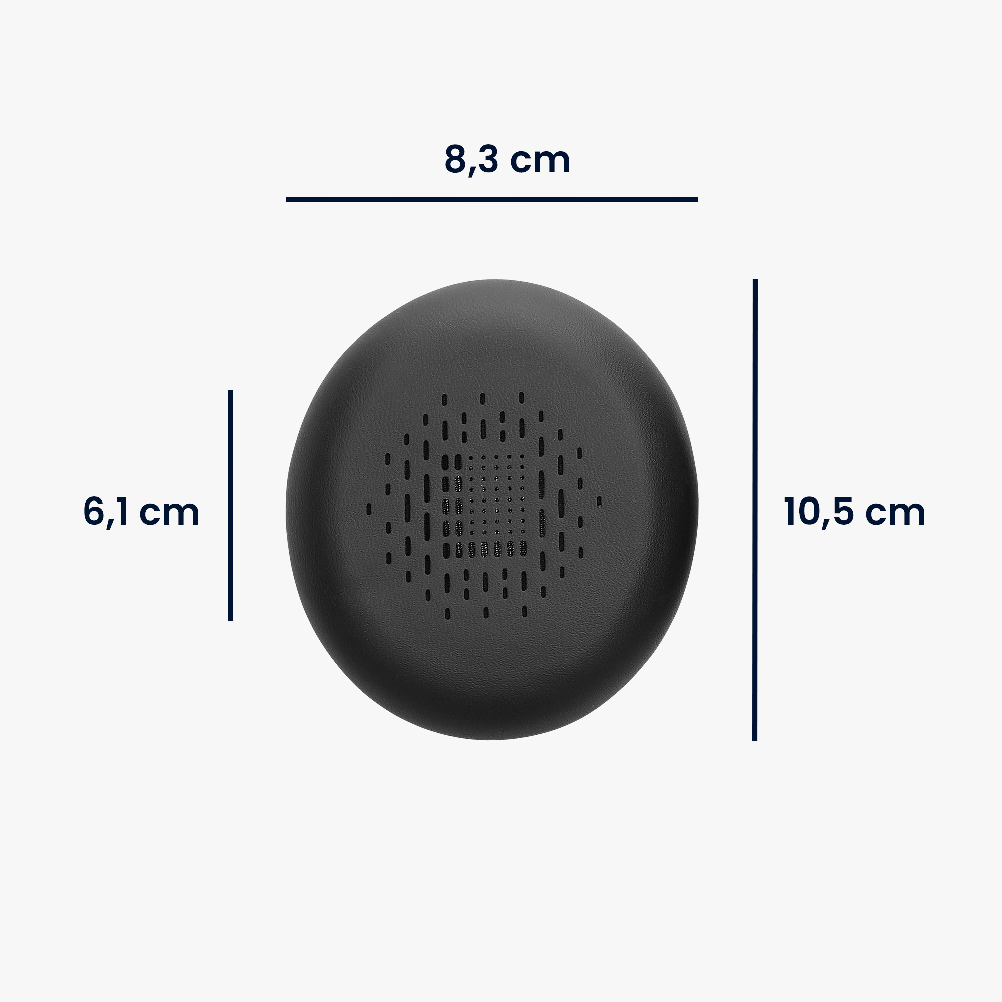 Náhradní náušníky kwmobile pro Dell WL5024 Pro - 2 ks - černá