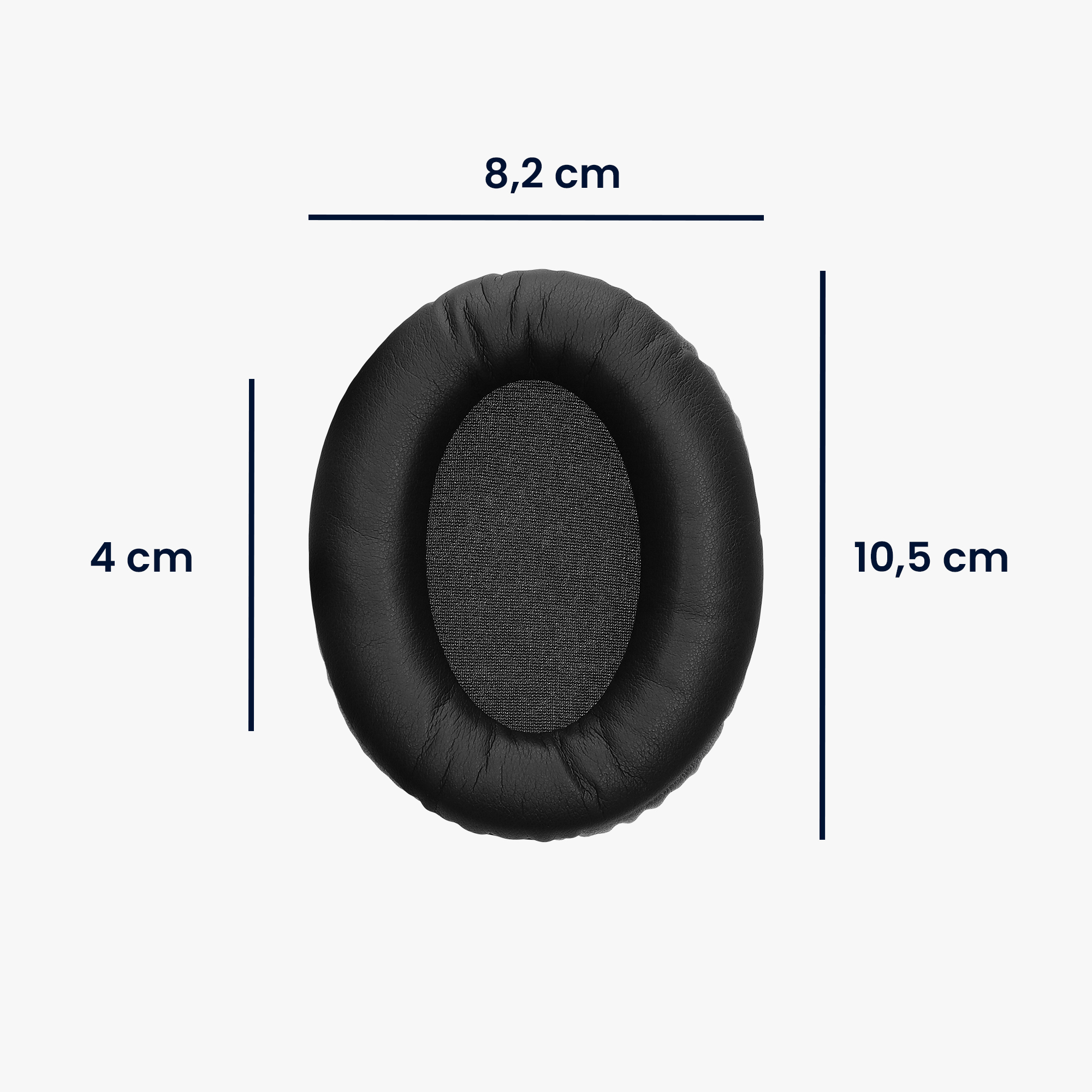2x Náušníky na sluchátka kwmobile pro Sennheiser HD280 Pro Ear Pads - černá