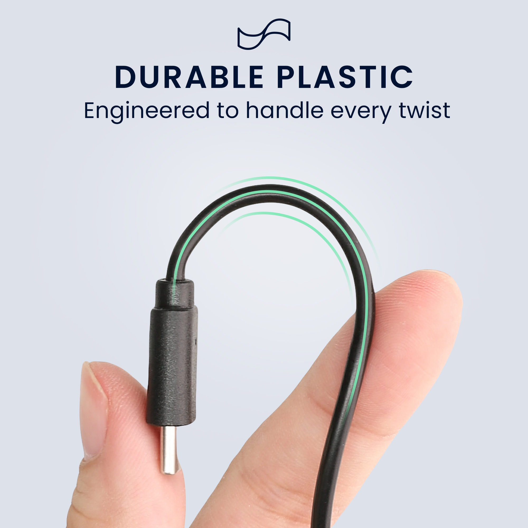 Nabíjecí kabel kwmobile pro PLAUD Note AI Voice Recoder Charge Cable, černá