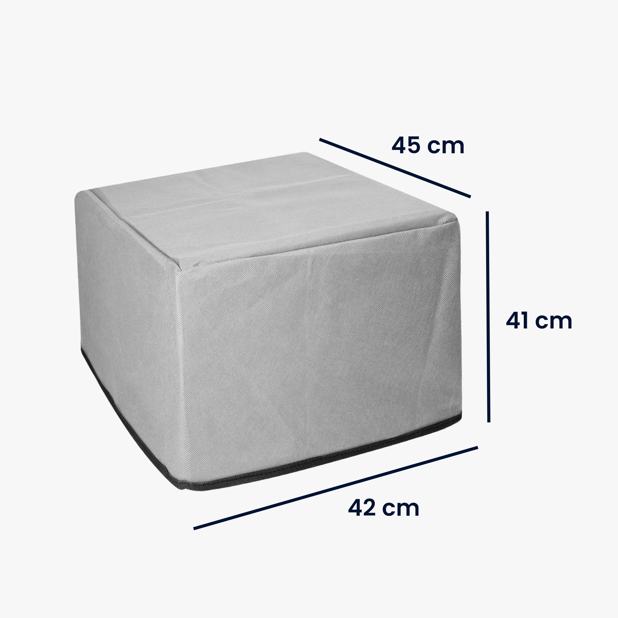 Ochranný kryt proti prachu pro Brother DCP-L3560CDW / MFC-L3740CDWE kwmobile - světle šedá