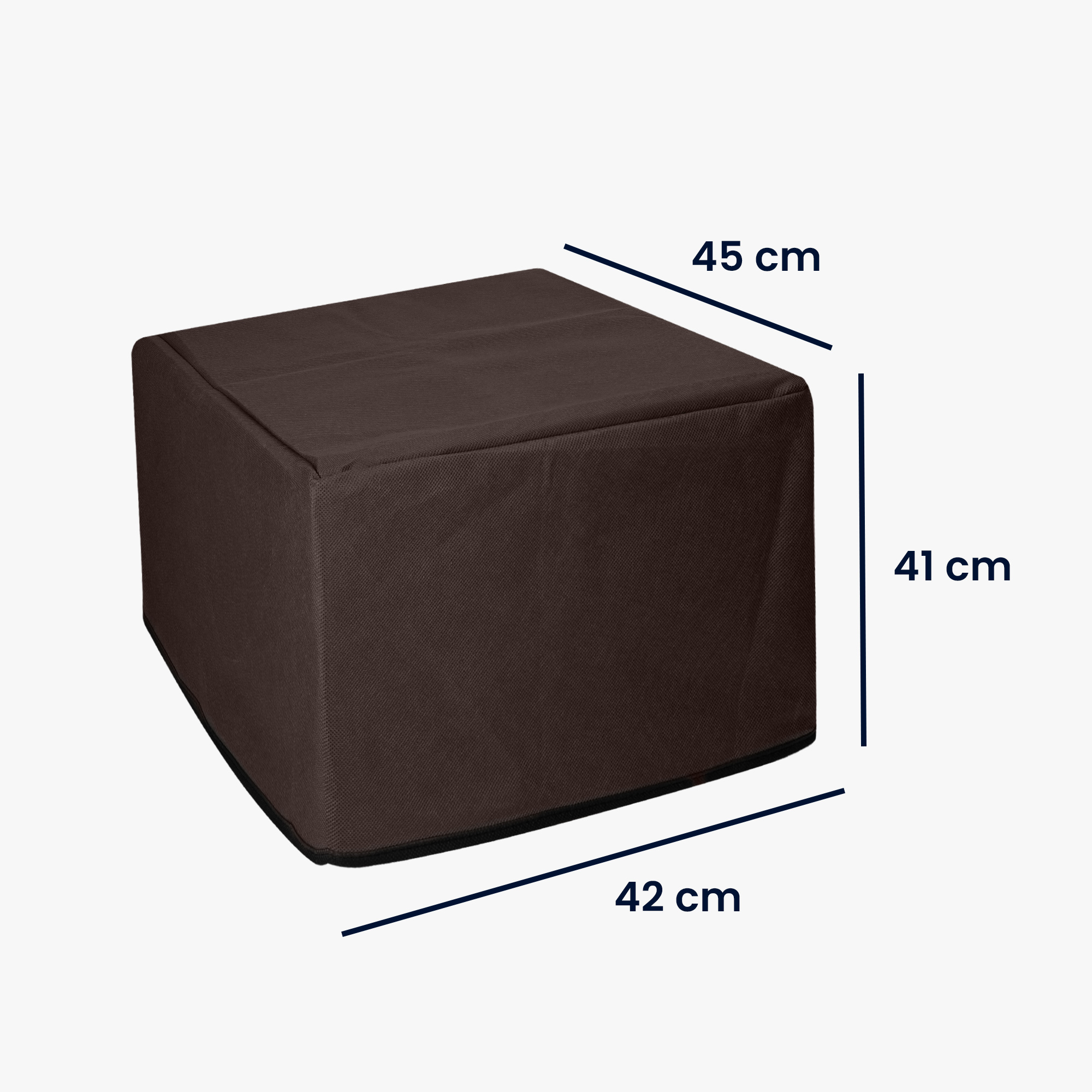 Ochranný kryt proti prachu pro Brother DCP-L3560CDW / MFC-L3740CDWE kwmobile - čokoládová
