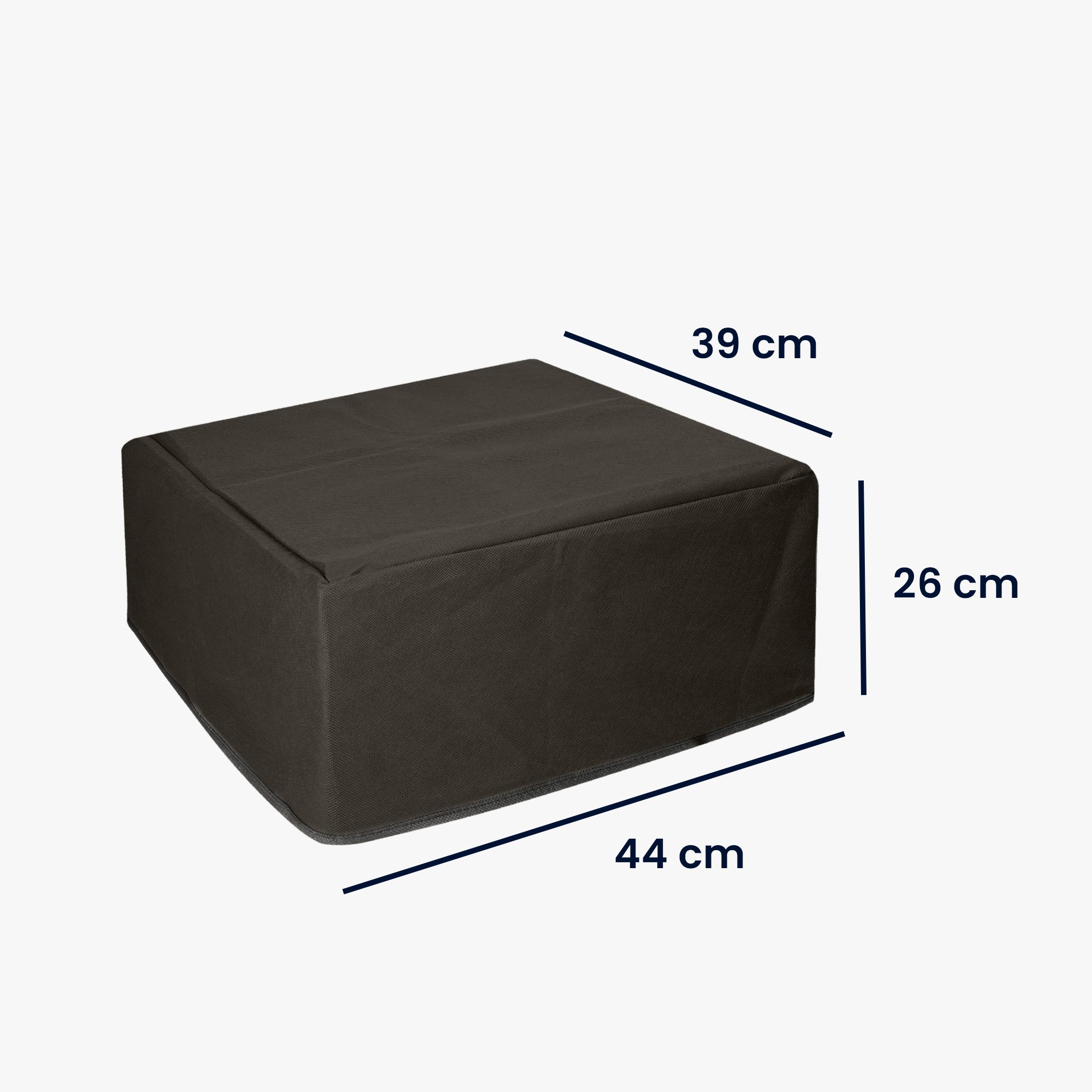 Ochranný kryt proti prachu pro Epson Workforce Pro WF-3820 kwmobile - tmavě šedá