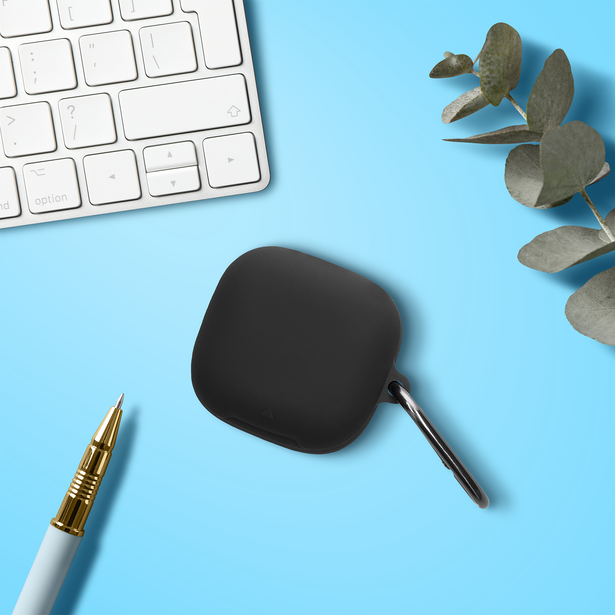 Pouzdro kwmobile pro Anker soundcore Liberty Buds Case, černá