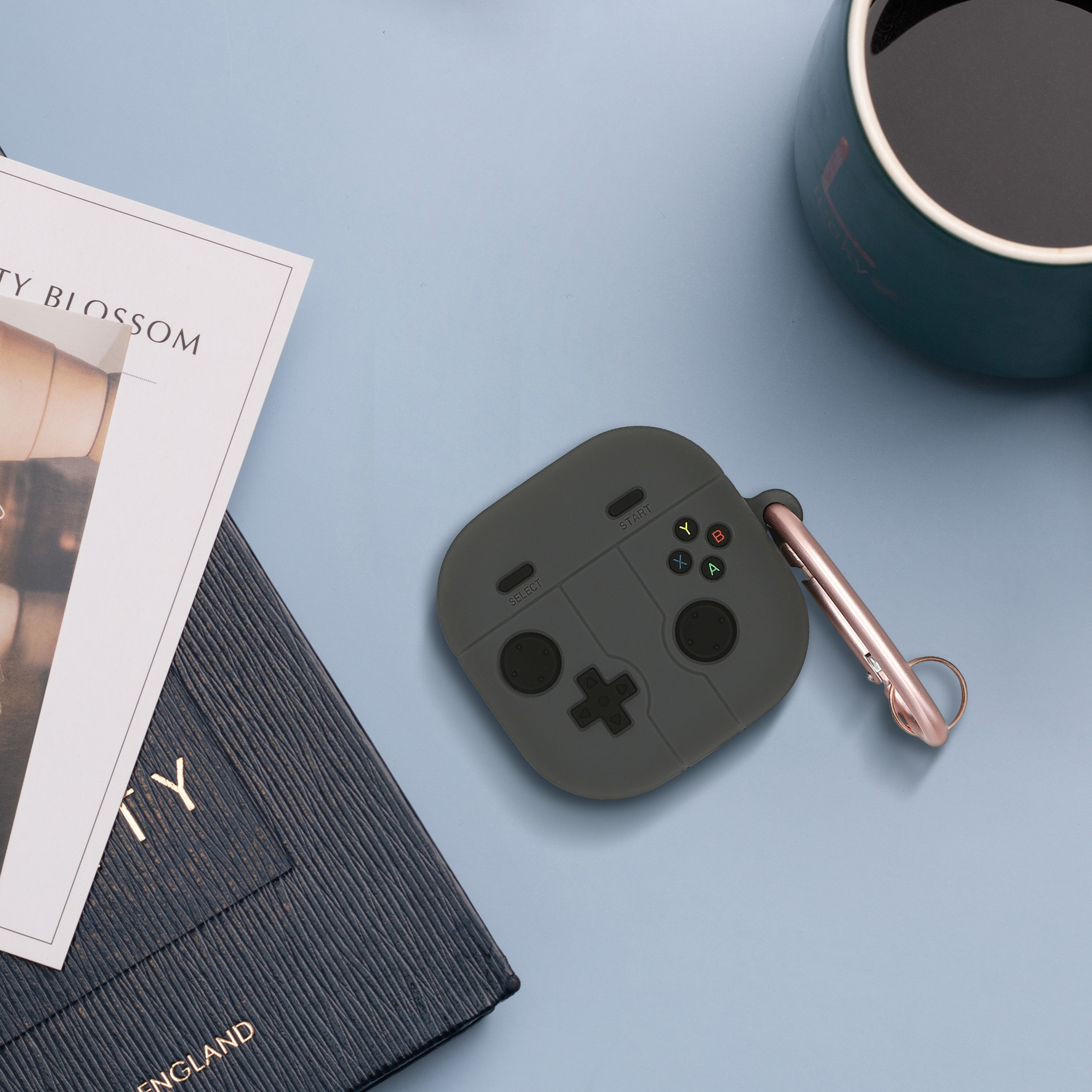Silikonové pouzdro na sluchátka Samsung Galaxy Buds 4 / Galaxy Buds 4 Pro Case kwmobile černý