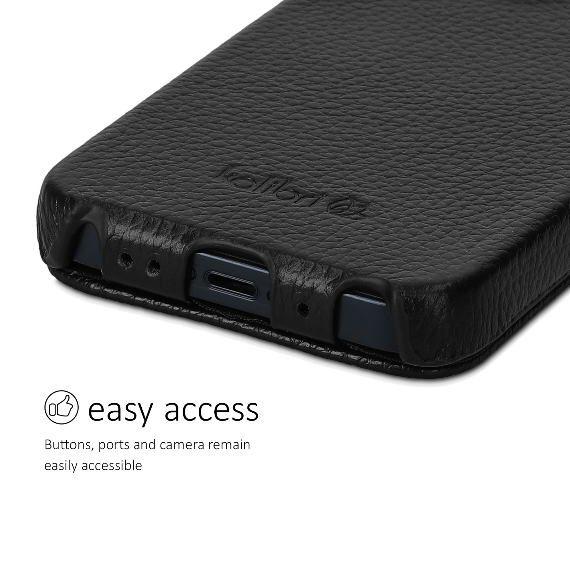 Kryt kalibri slim iPhone 13 mini černá