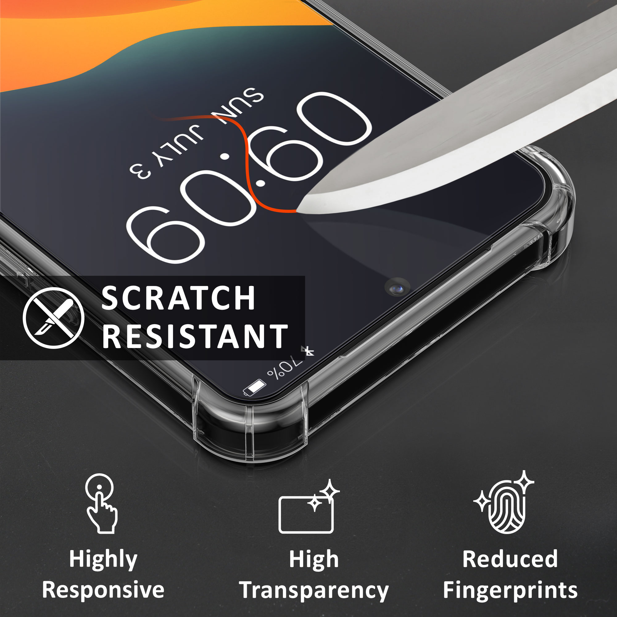 Ochranné sklo Xiaomi Poco F7 Pro tvrzené kalibri sada 2 ks