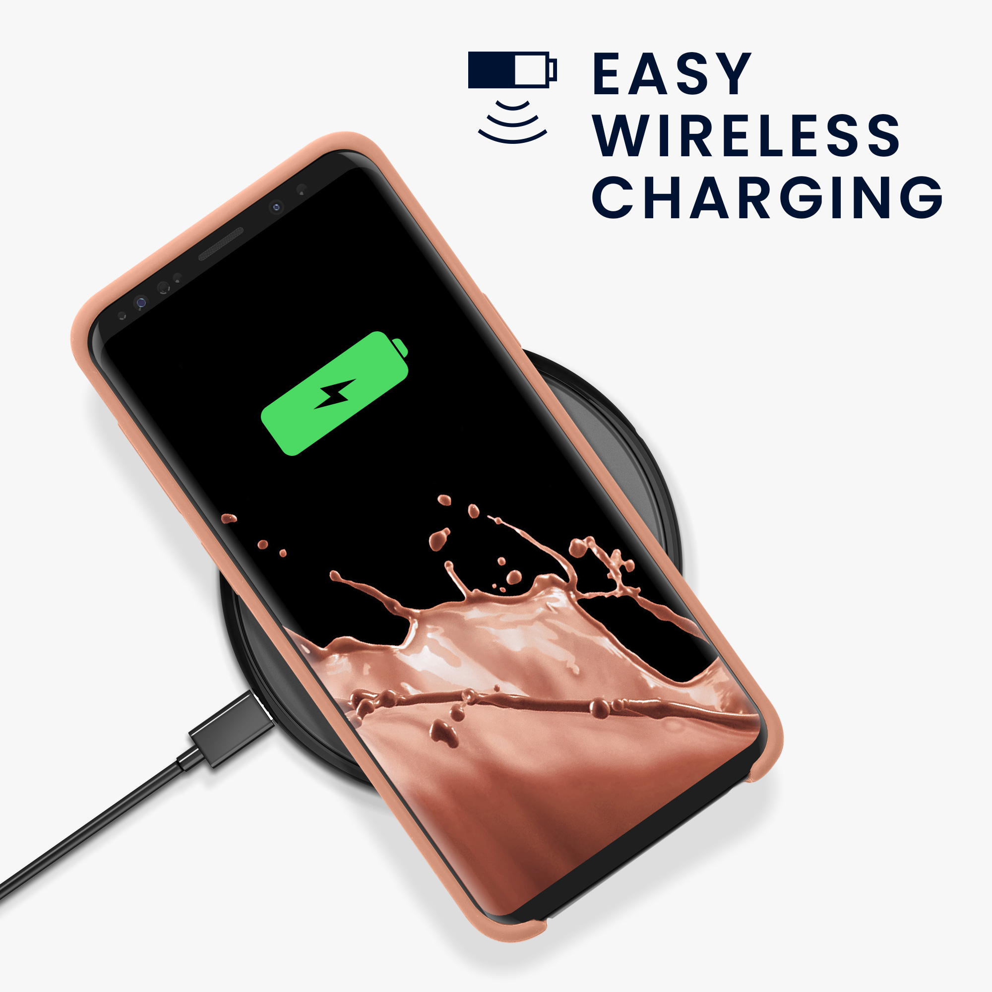 Kryt na mobil Samsung Galaxy S9 kwmobile oranžová Orange Clay