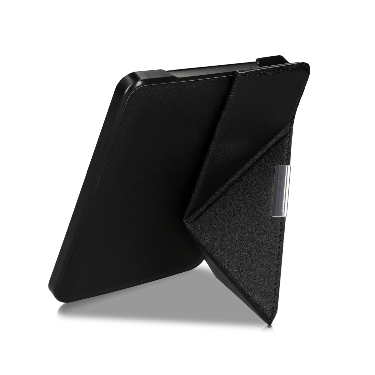 Obal pro Kobo Clara HD kwmobile se stojánkem tenké z eko kůže - černá