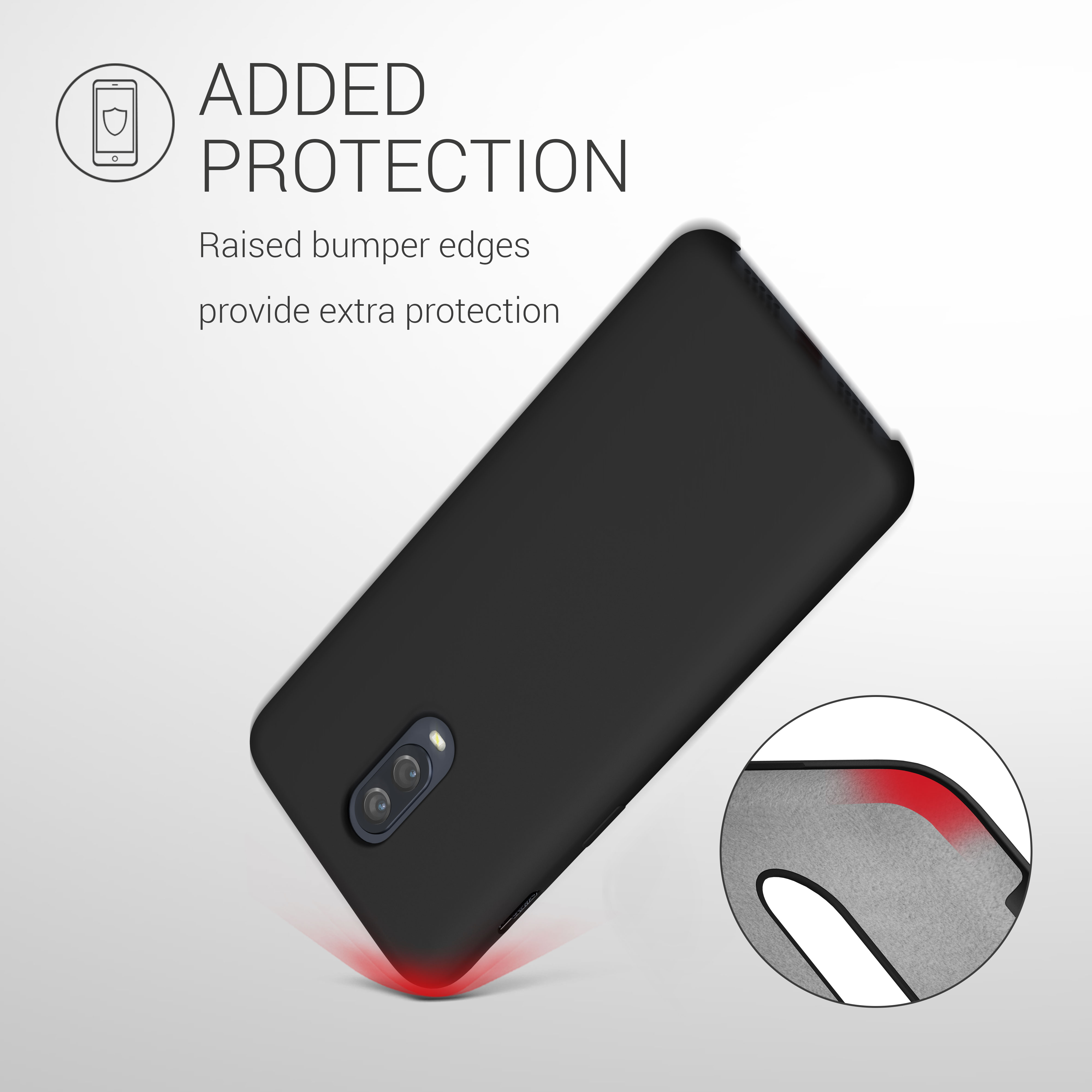 Kryt na mobil OnePlus 6T kwmobile TPU černá