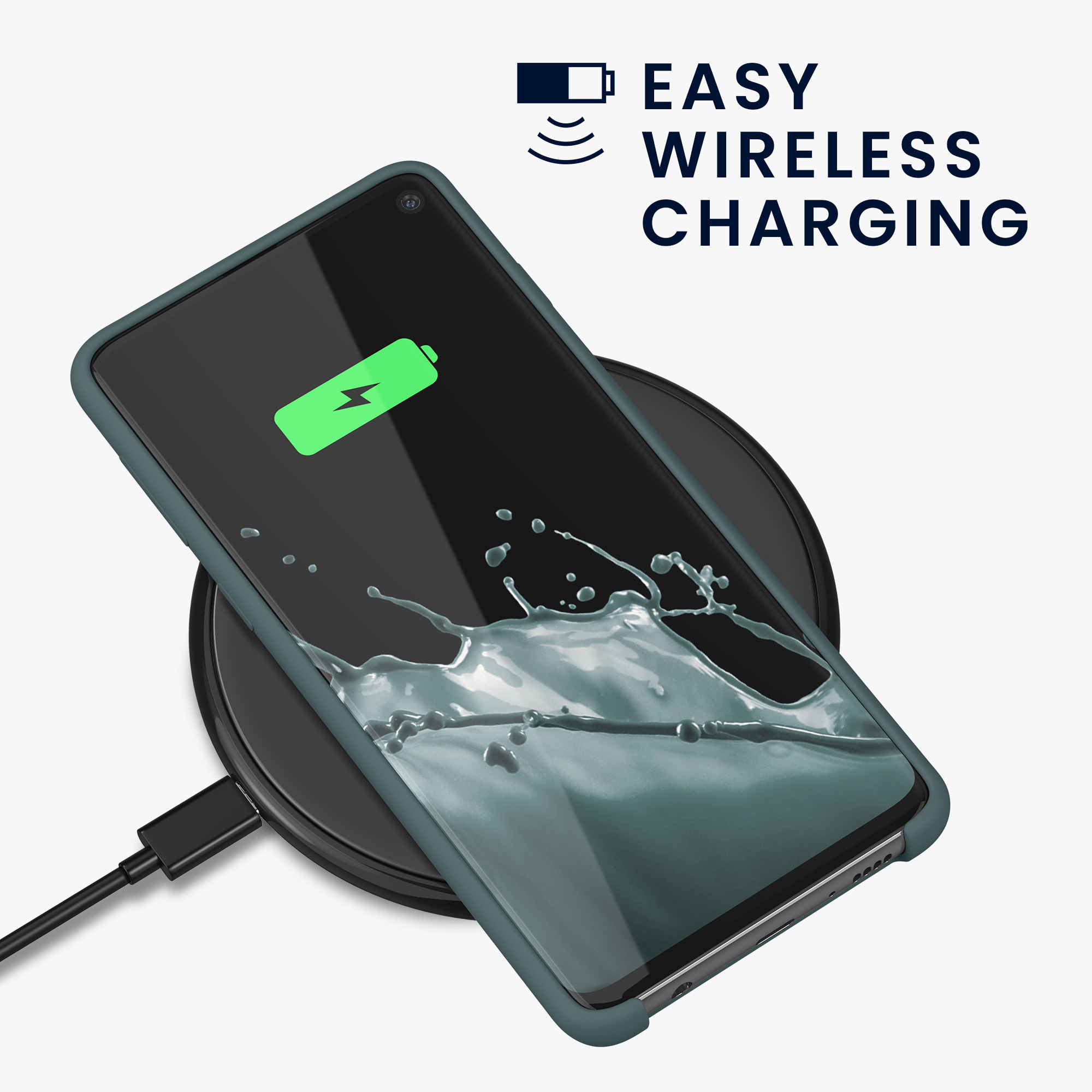 Kryt na mobil Samsung Galaxy S10 kwmobile TPU modrý