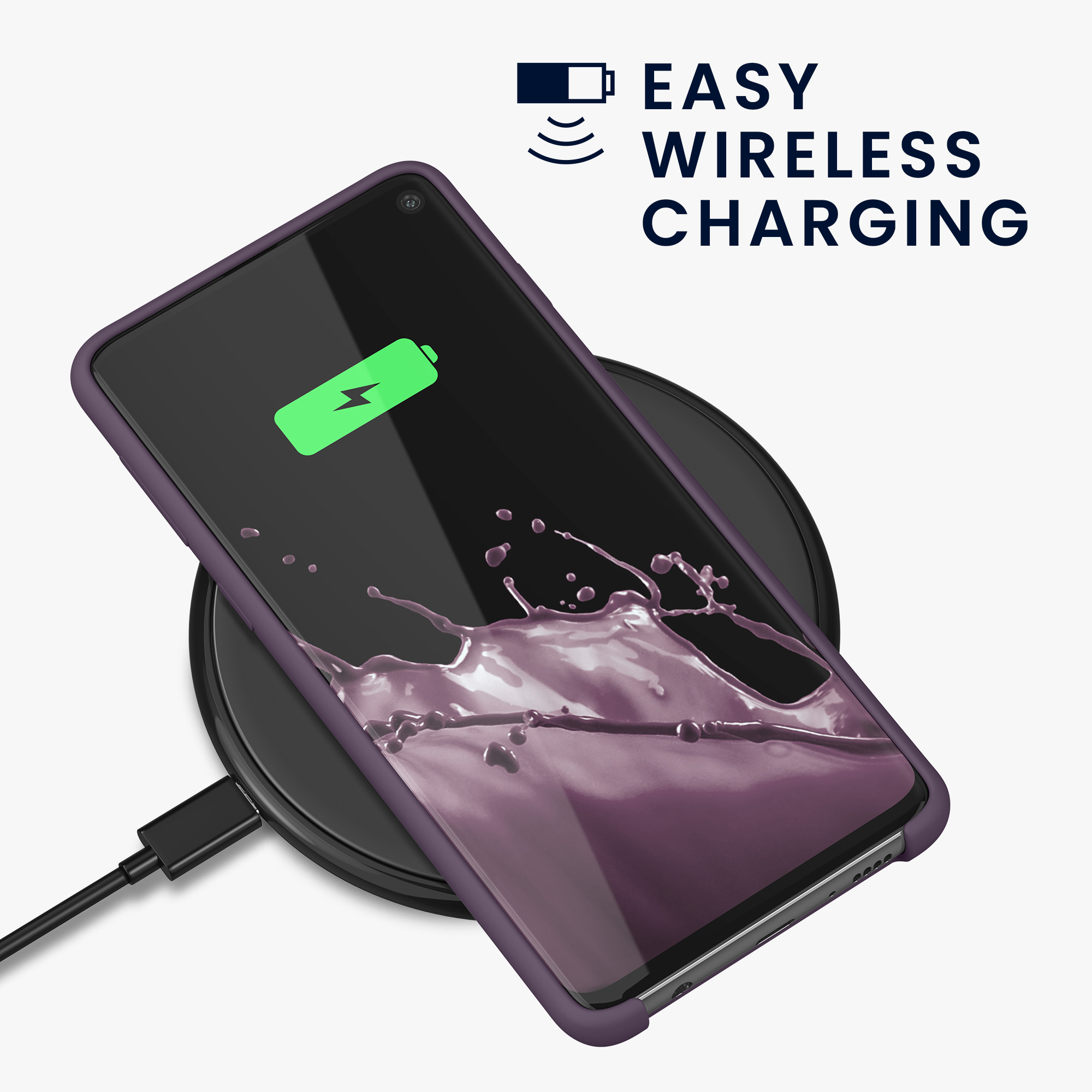 Kryt na mobil Samsung Galaxy S10 kwmobile TPU Pale Iris