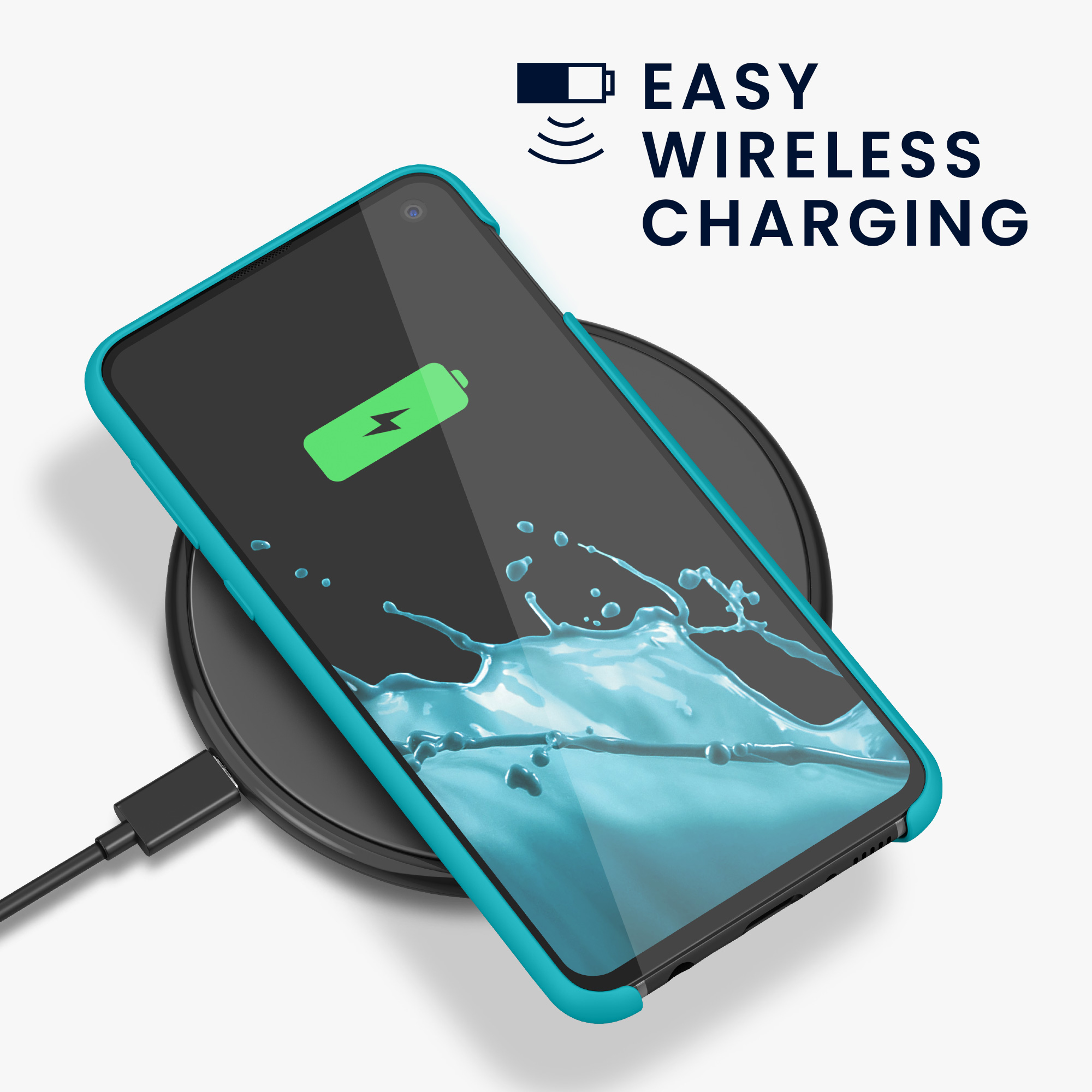 Kryt na mobil Samsung Galaxy S10e kwmobile TPU Cool Glacier