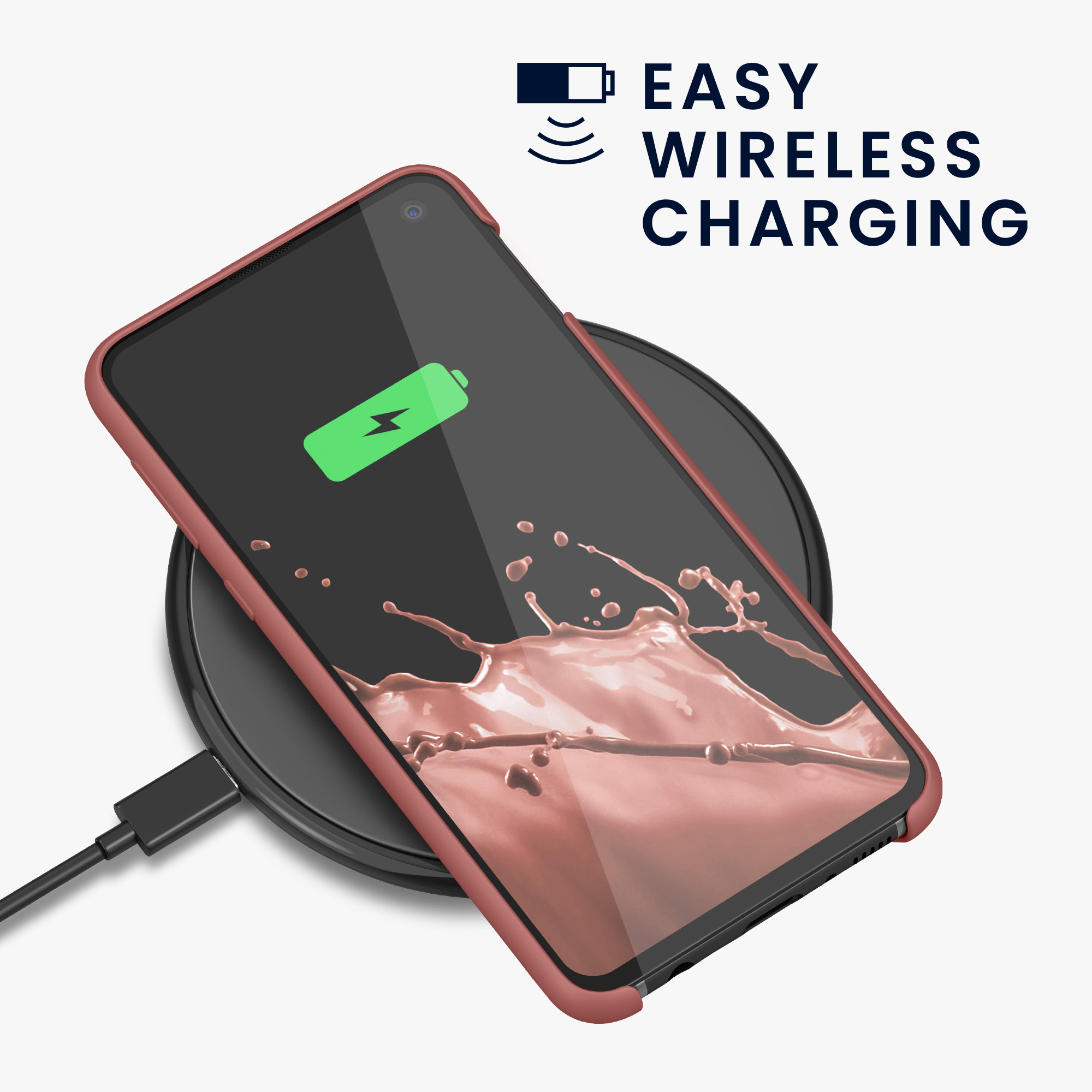 Kryt na mobil Samsung Galaxy S10e kwmobile TPU Winter Rose