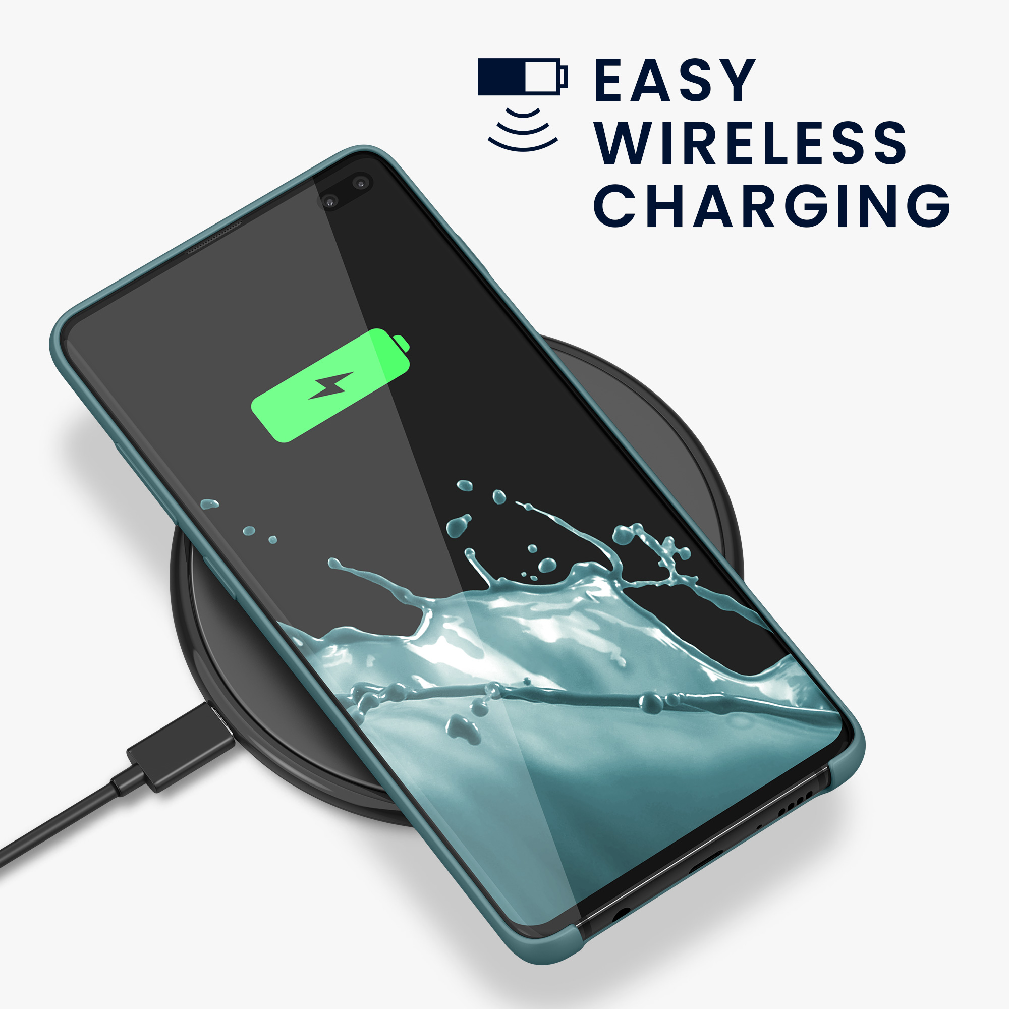 Kryt na mobil Samsung Galaxy S10 Plus / S10+ kwmobile TPU Antique Stone