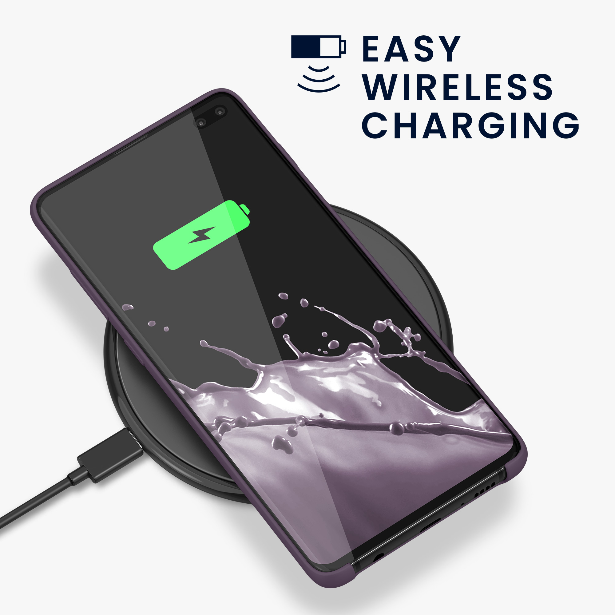 Kryt na mobil Samsung Galaxy S10 Plus / S10+ kwmobile TPU Pale Iris