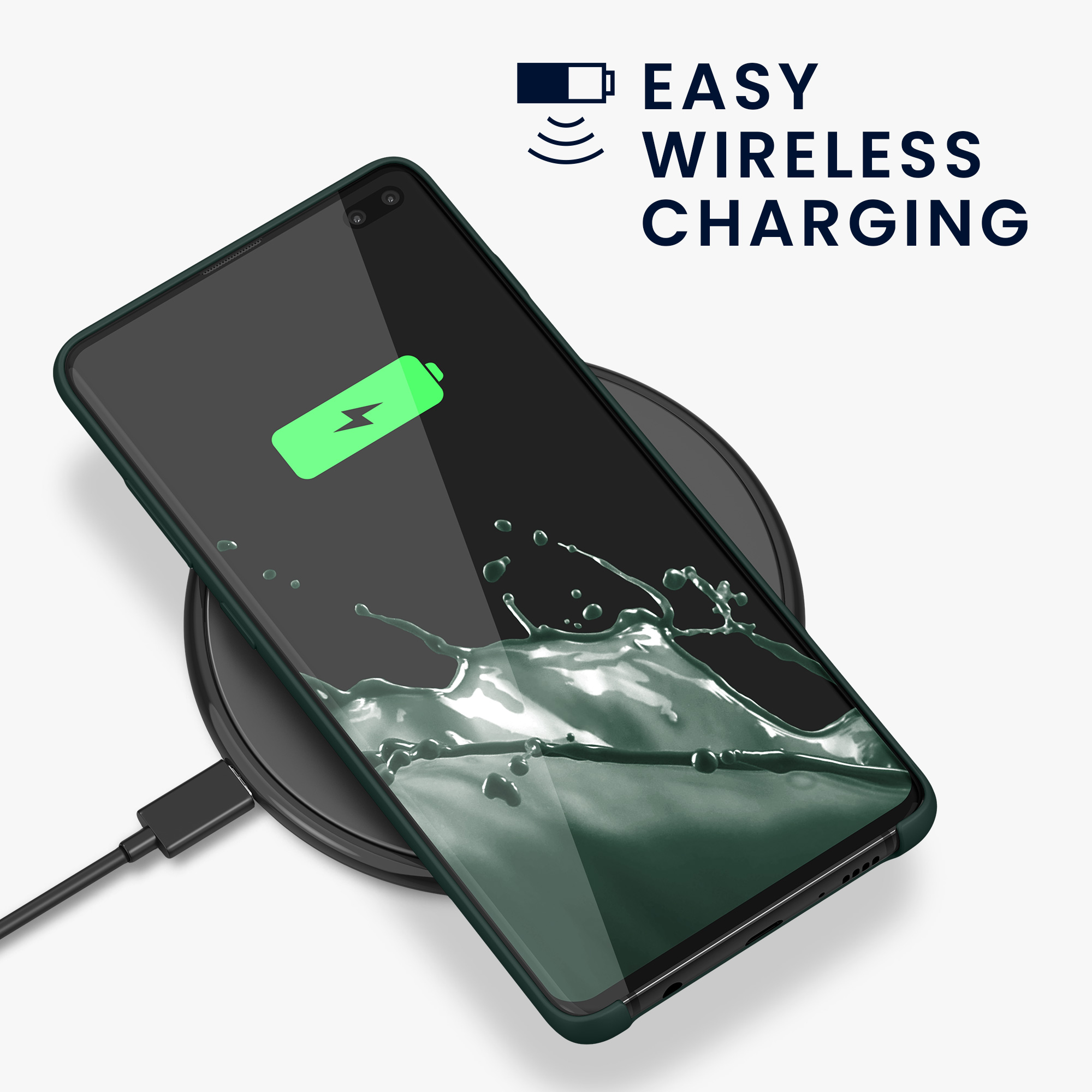 Kryt na mobil Samsung Galaxy S10 Plus / S10+ kwmobile TPU modrý