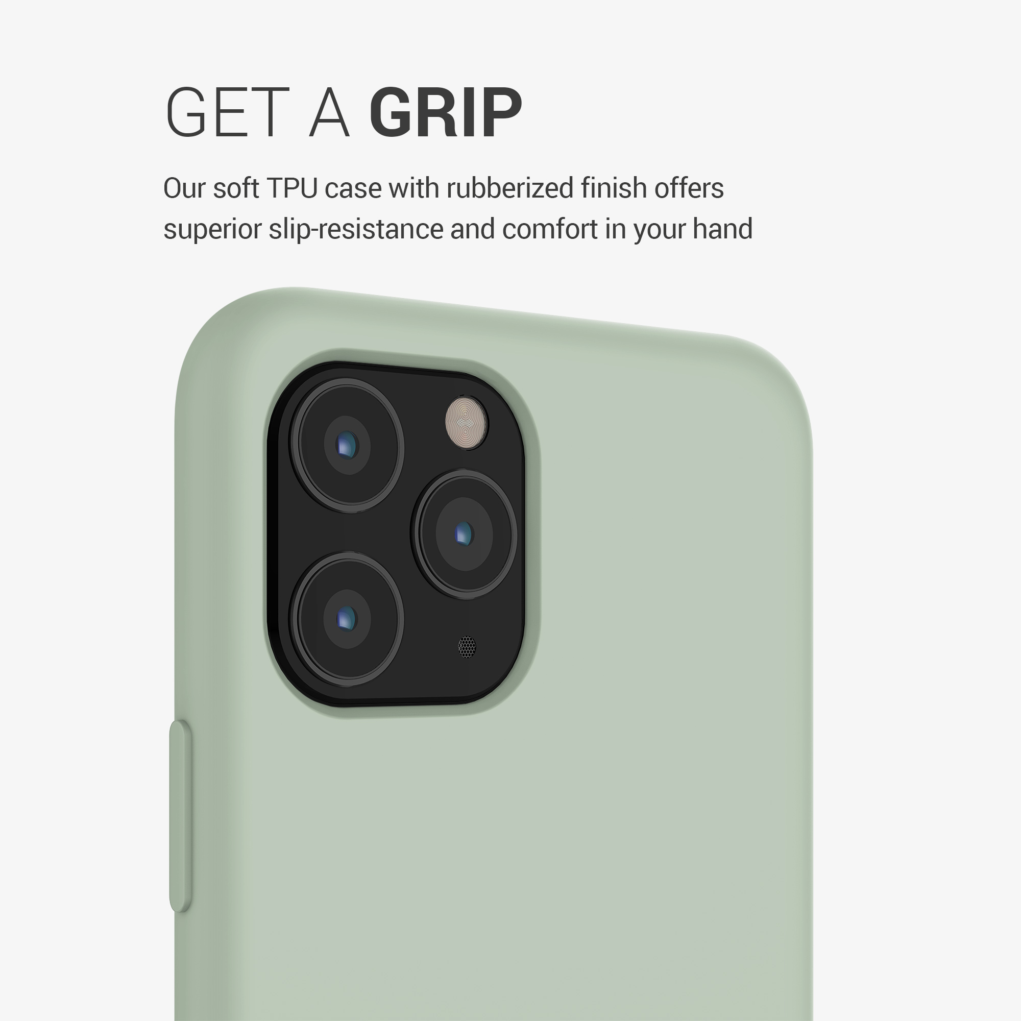 Kryt na mobil kwmobile iPhone 11 Pro - Wireless Charging Gray Green