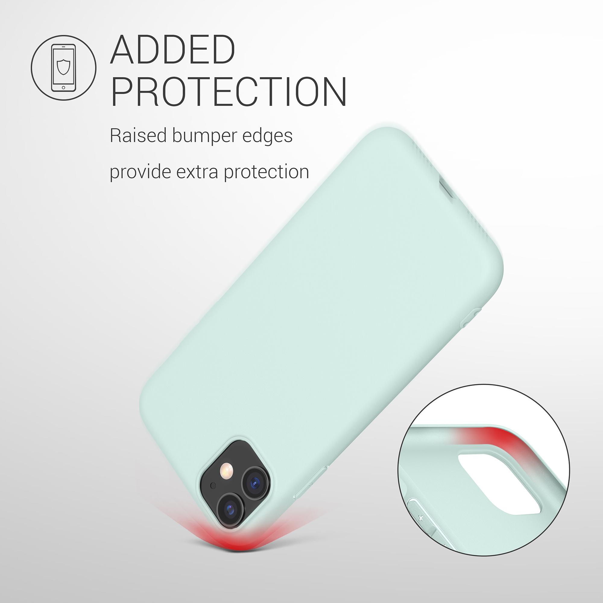 Kryt na mobil kwmobile iPhone 11 - mintová