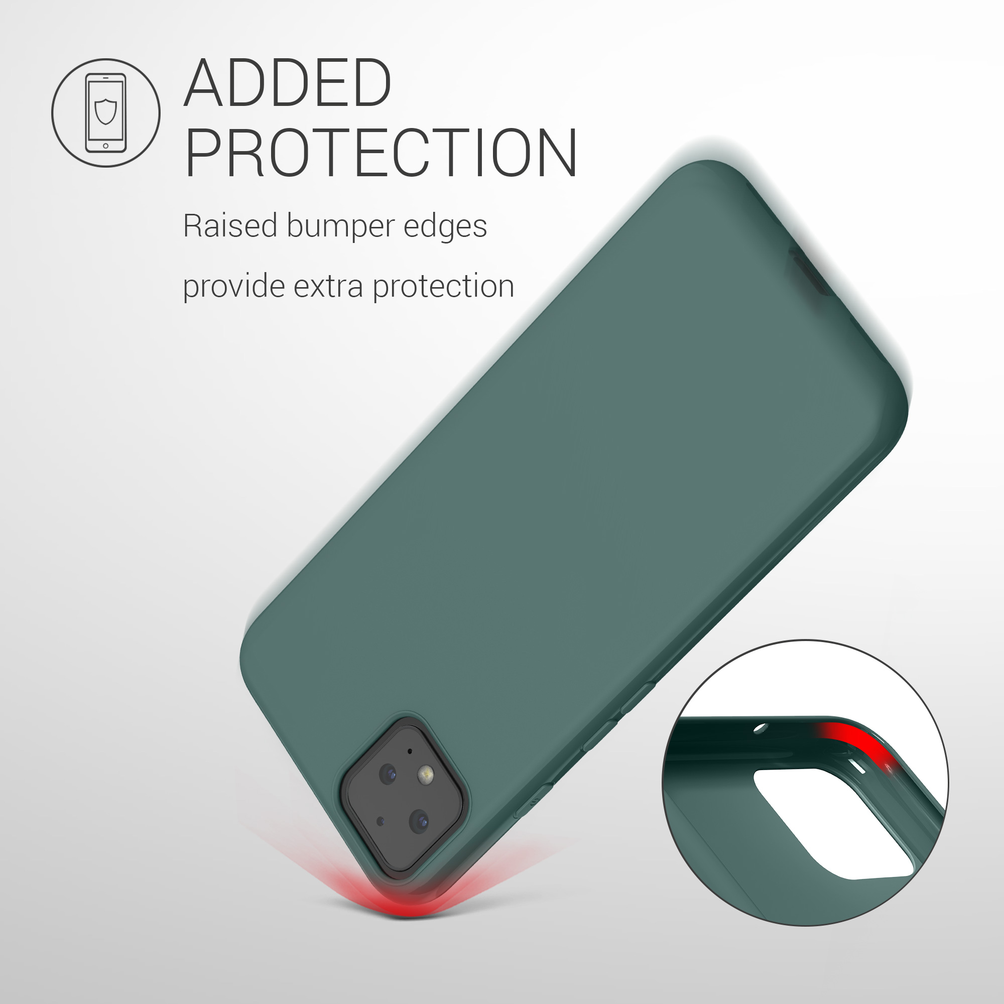 Zadní kryt kwmobile pro Google Pixel 4 - modrozelená