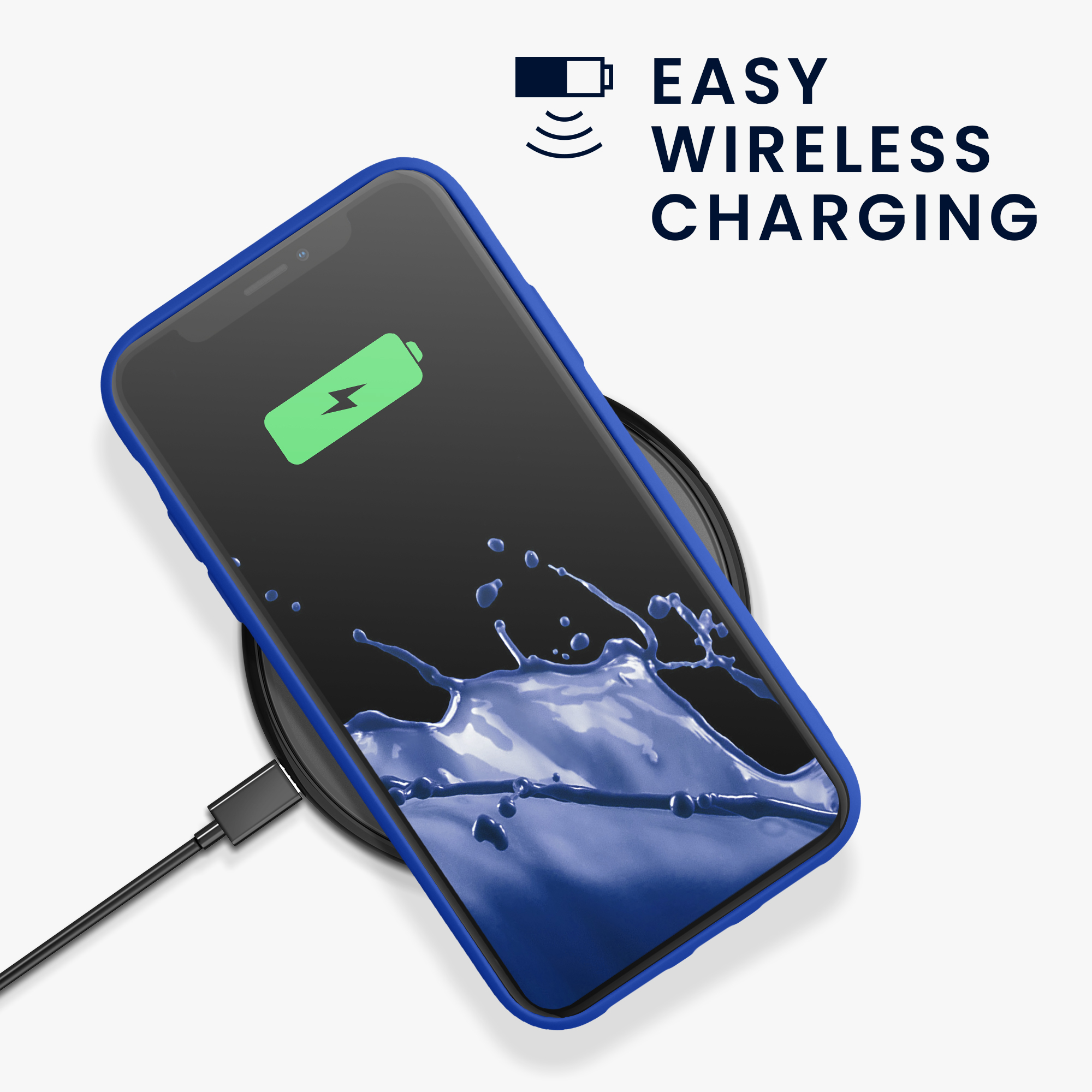 Kryt na mobil kwmobile iPhone 11 Case - baltská modrá