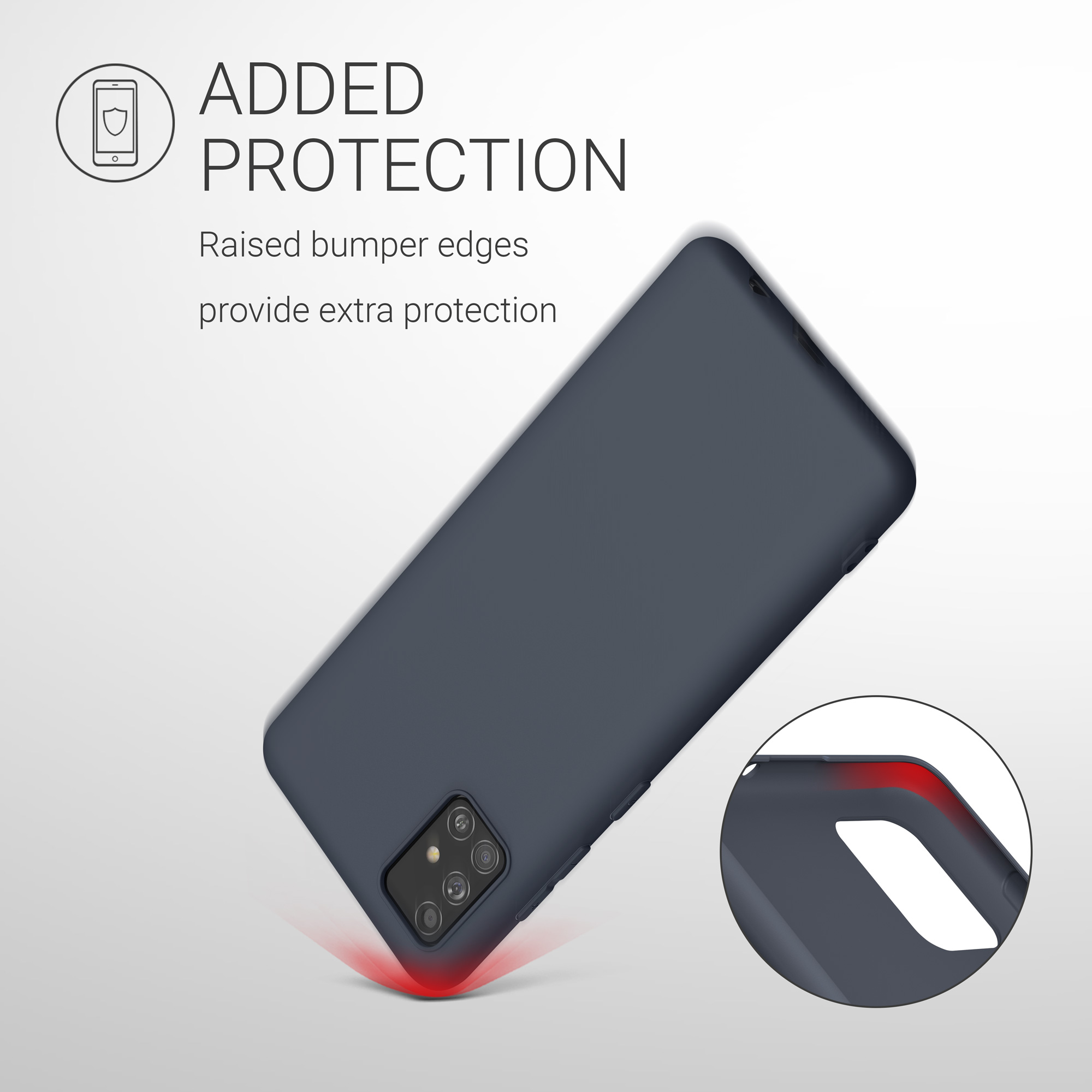Kryt na mobil Samsung Galaxy A51 kwmobile TPU Borůvková