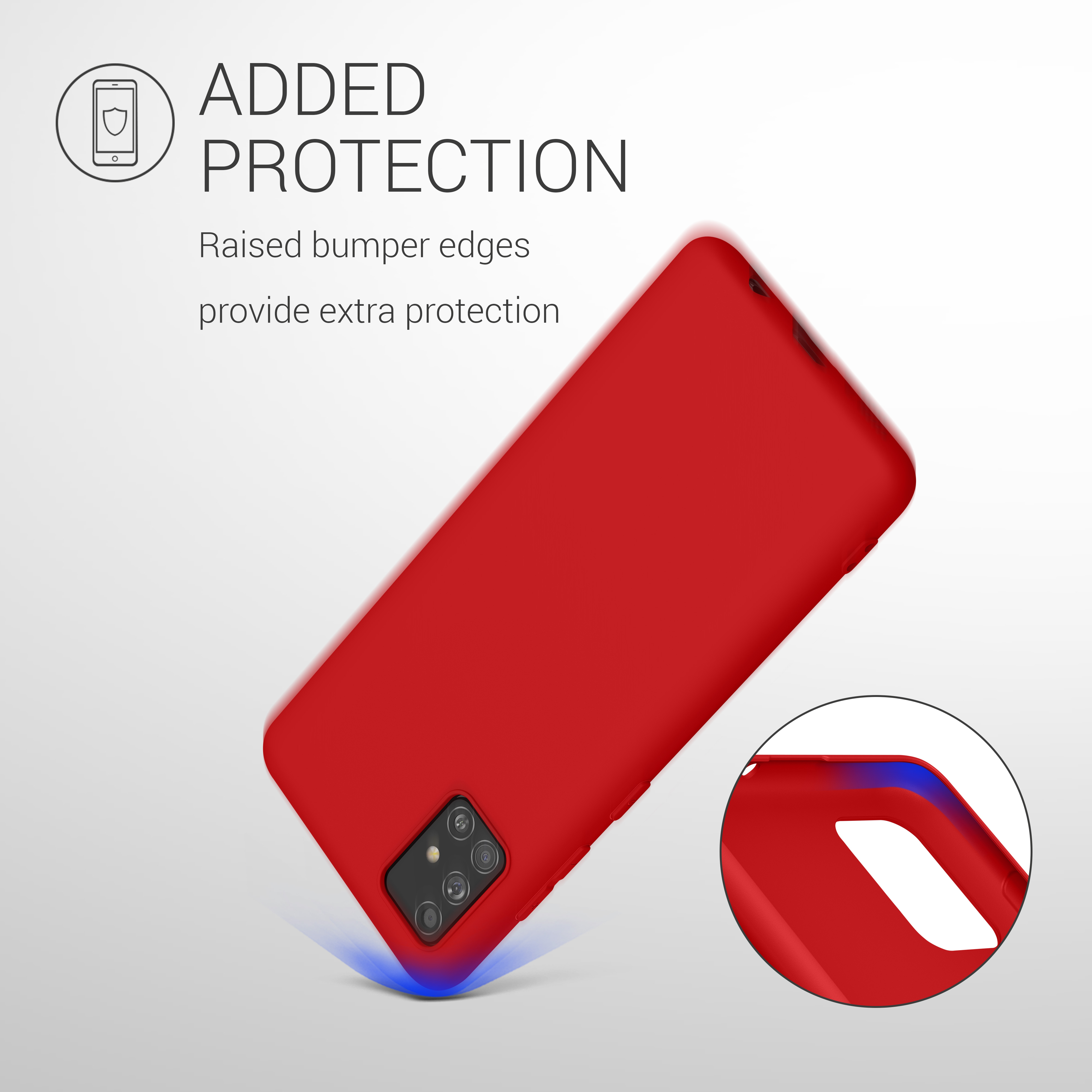 Kryt na mobil Samsung Galaxy A51 kwmobile TPU Sladká třešeň