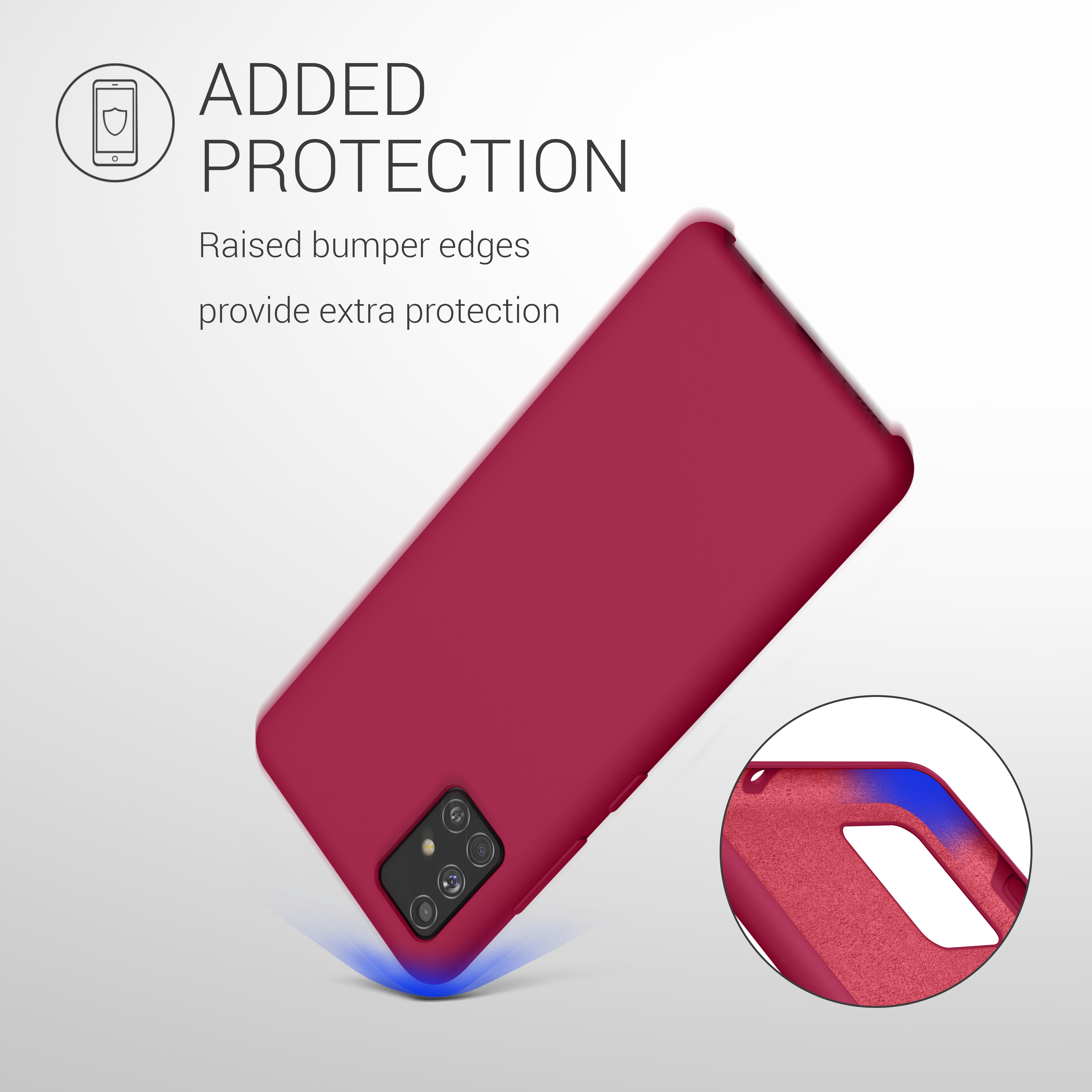 Kryt na mobil Samsung Galaxy A51 kwmobile TPU Sladká třešeň