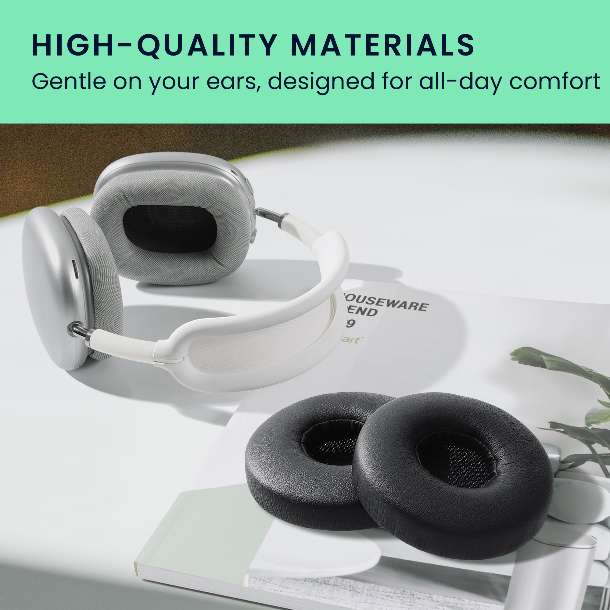 Náhradní ušní polštářky Bose A20 Aviation Headset kwmobile černá