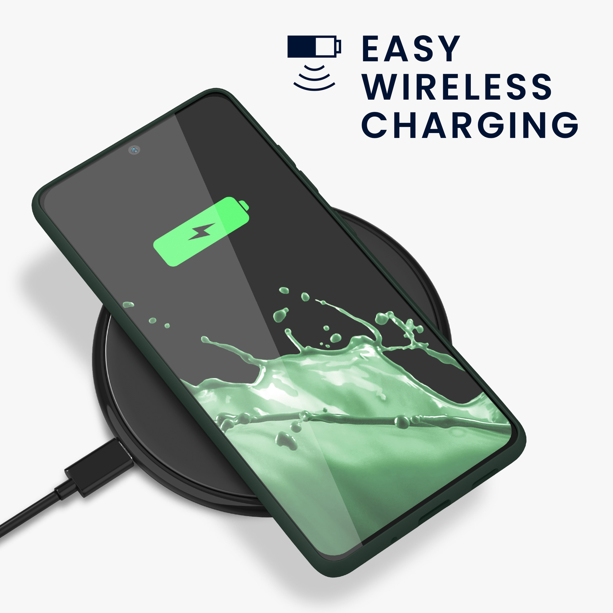 Kryt na mobil Samsung Galaxy S20 FE kwmobile TPU mechově zelený