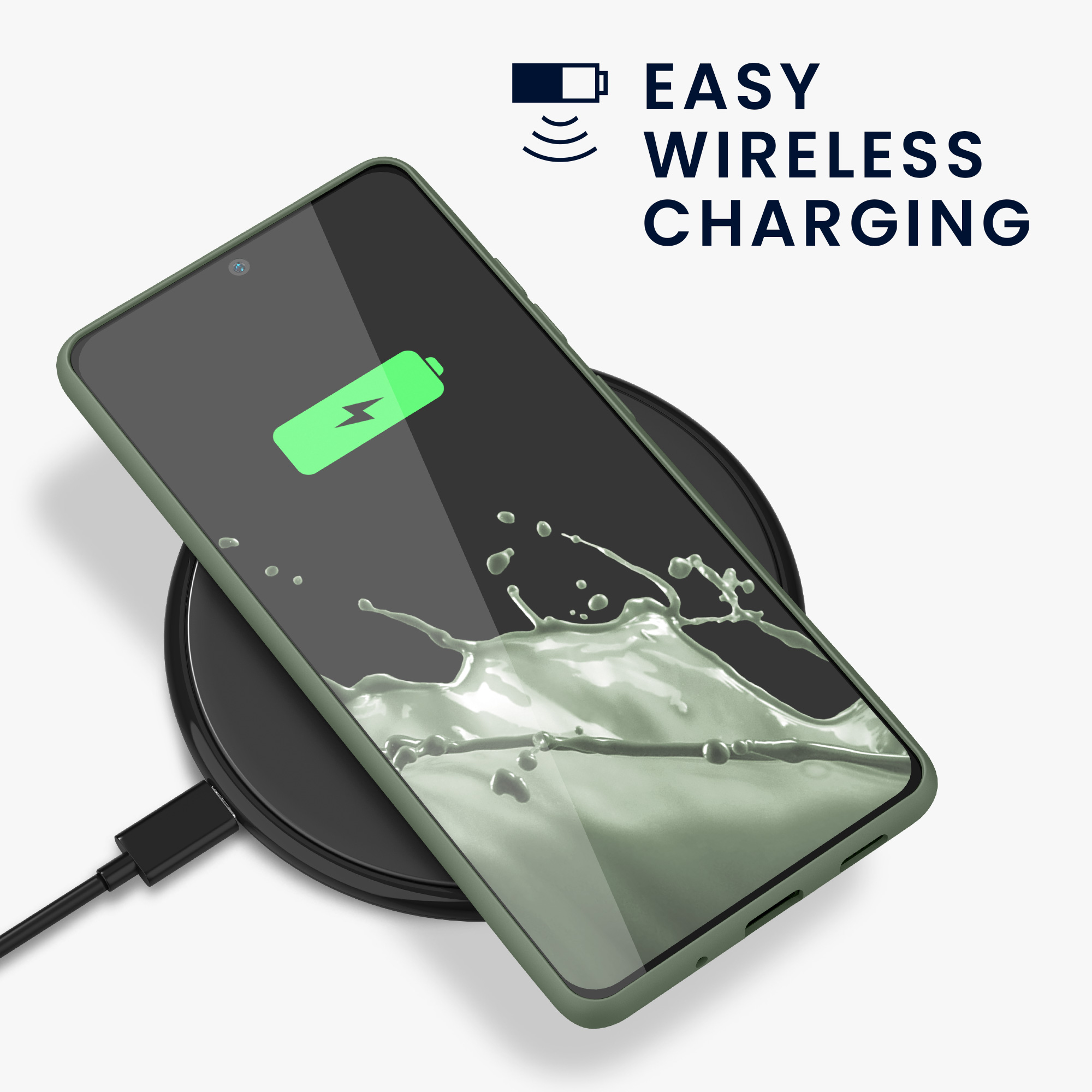 Kryt na mobil Samsung Galaxy S20 FE kwmobile TPU šedozelený