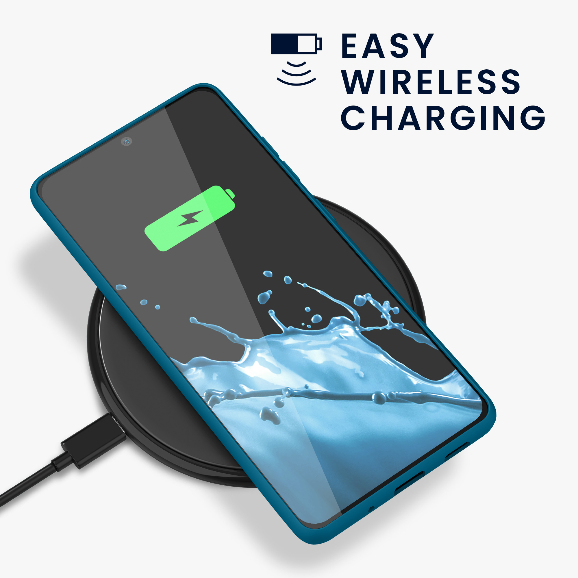 Kryt na mobil Samsung Galaxy S20 FE kwmobile TPU karibsky modrý