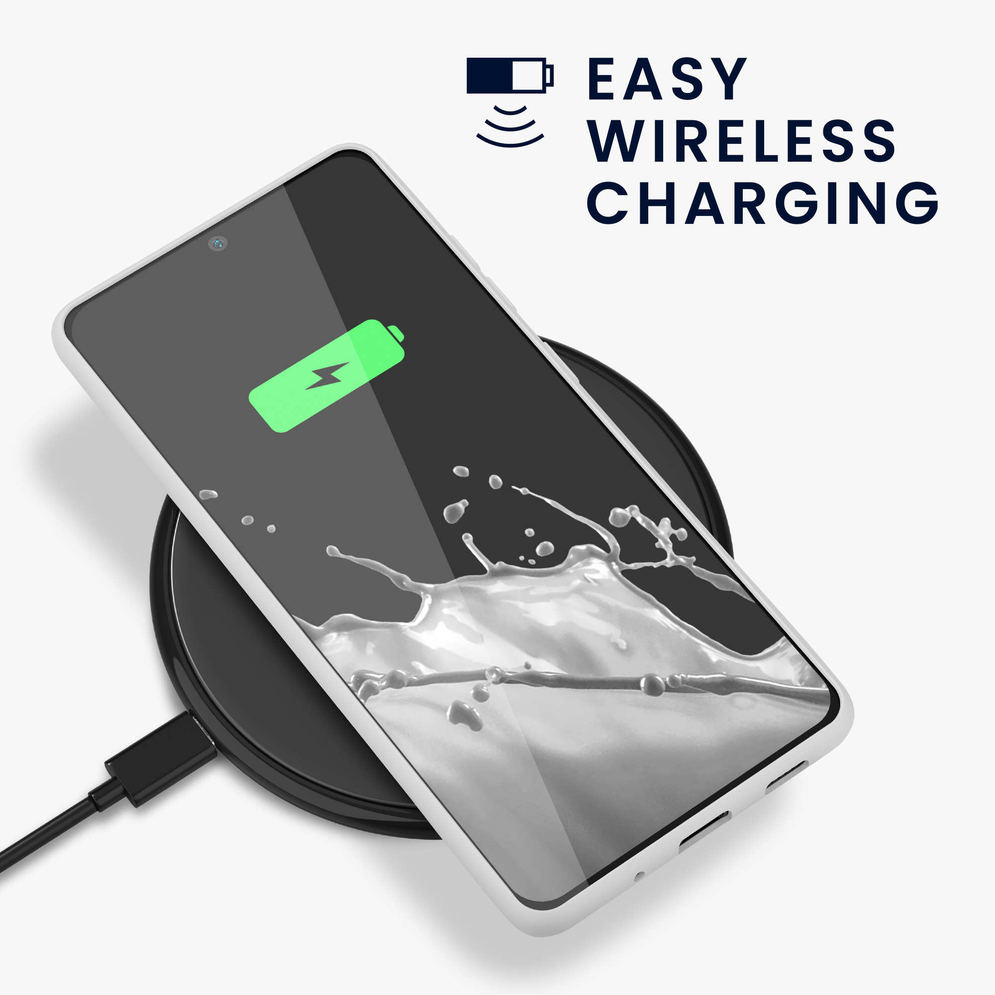 Kryt na mobil Samsung Galaxy S20 FE kwmobile TPU matně bílý