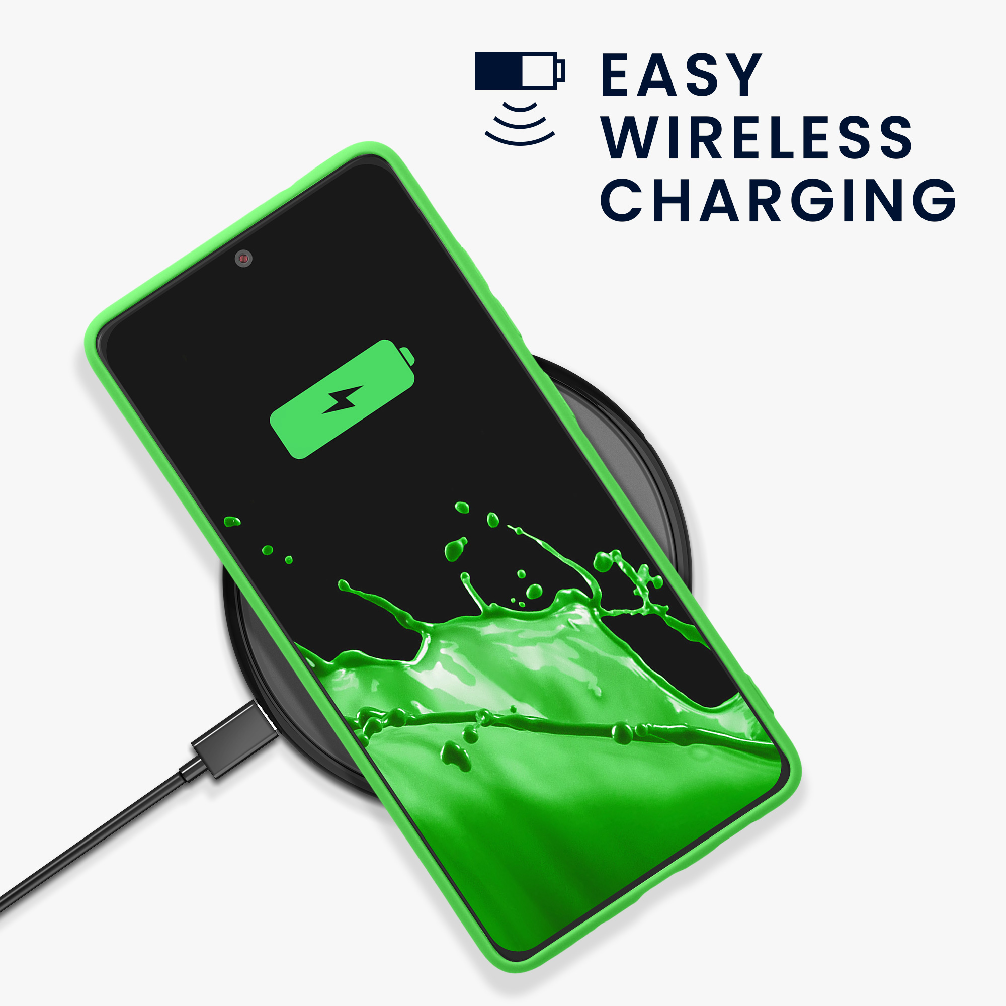 Kryt na mobil Samsung Galaxy S20 FE kwmobile TPU limetkově zelený
