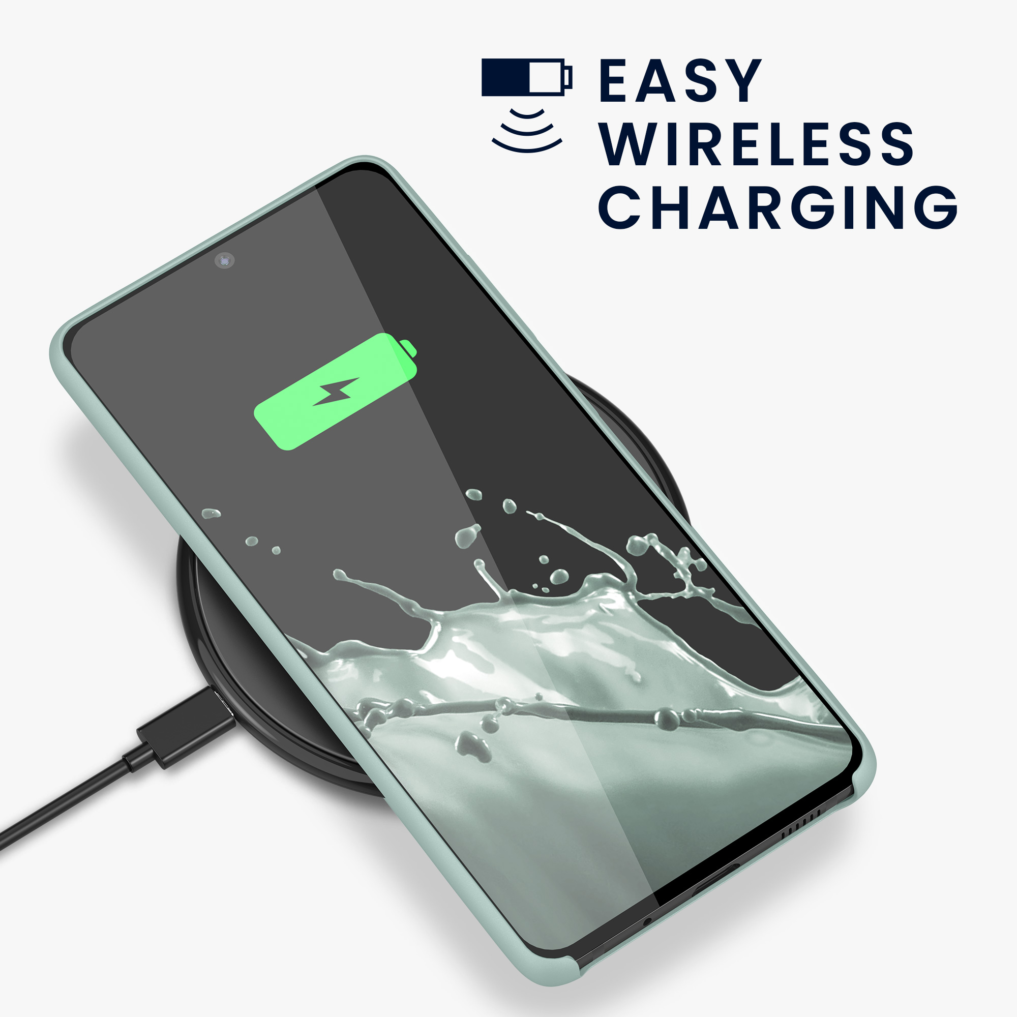 Kryt na mobil Samsung Galaxy S20 FE kwmobile TPU mintový
