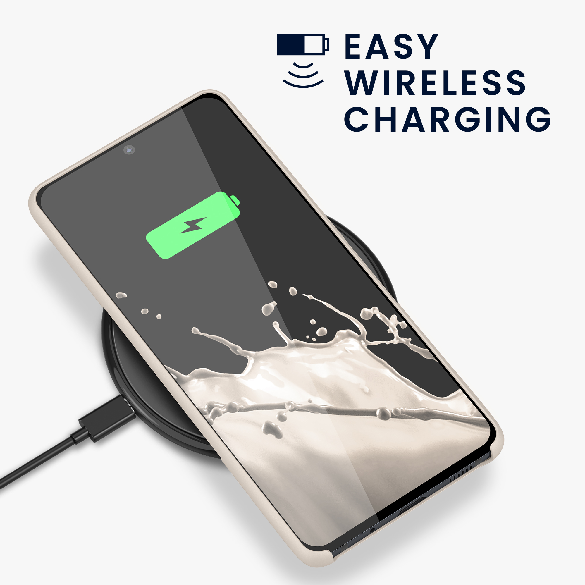 Kryt na mobil Samsung Galaxy S20 FE kwmobile TPU krémový