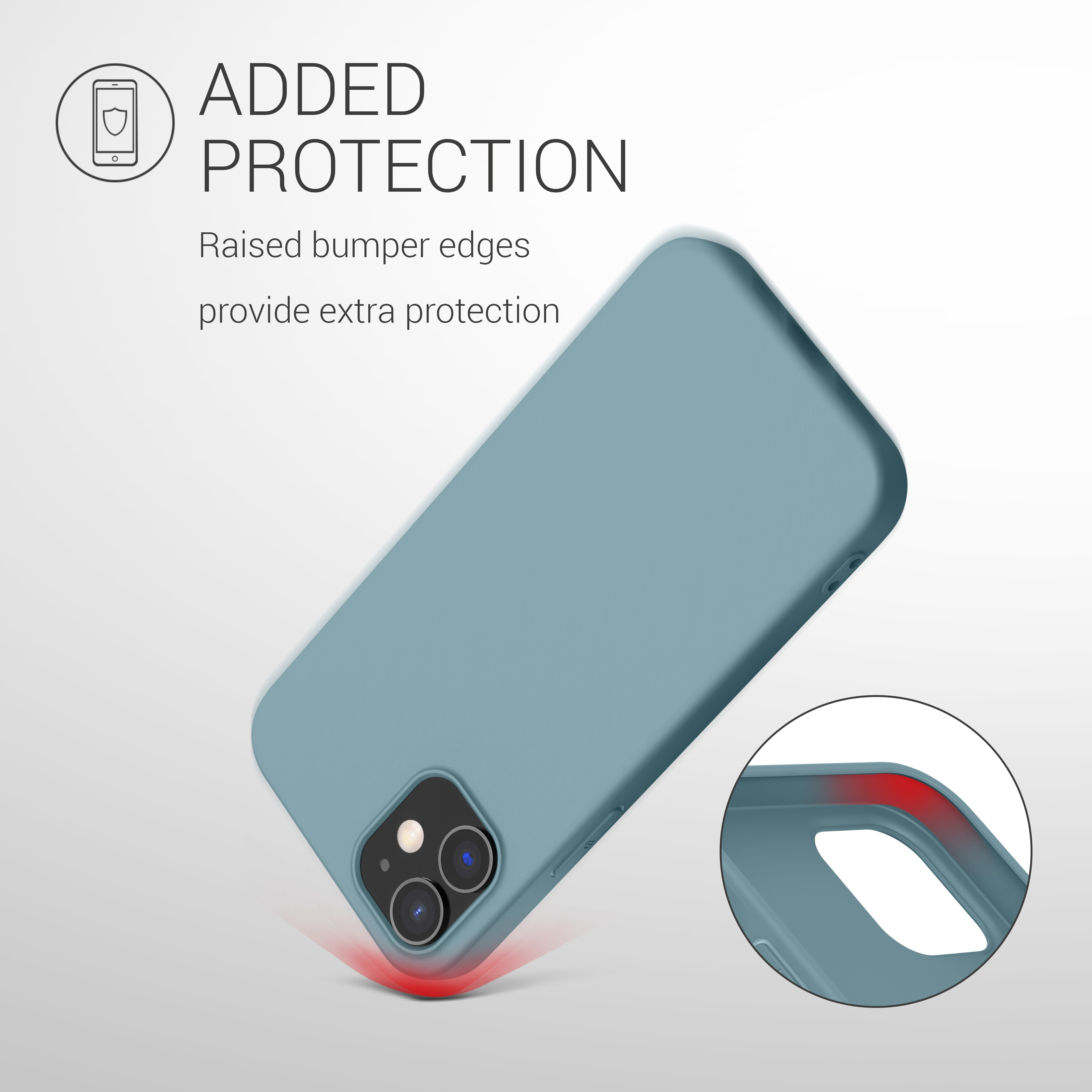 Kryt na mobil kwmobile iPhone 12 / iPhone 12 Pro - Arctic Night